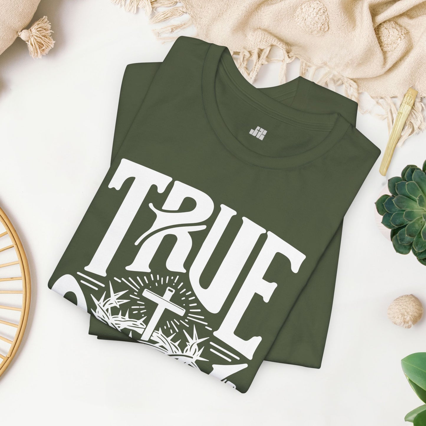 True Story He is Risen Christian Soft Cotton Tee - Easter Shirt