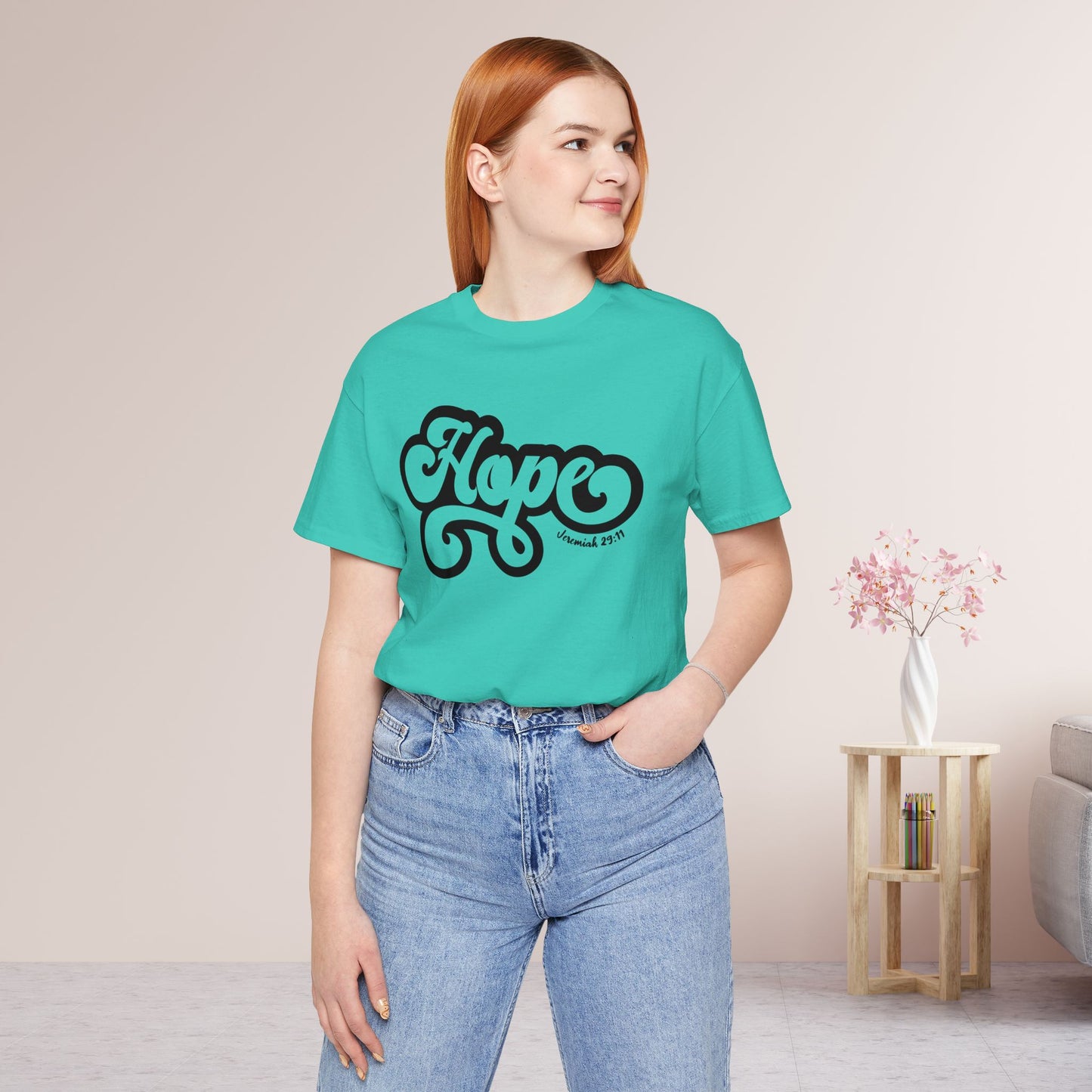 Hope Shirt - Bible Verse Christian Soft Cotton Tee