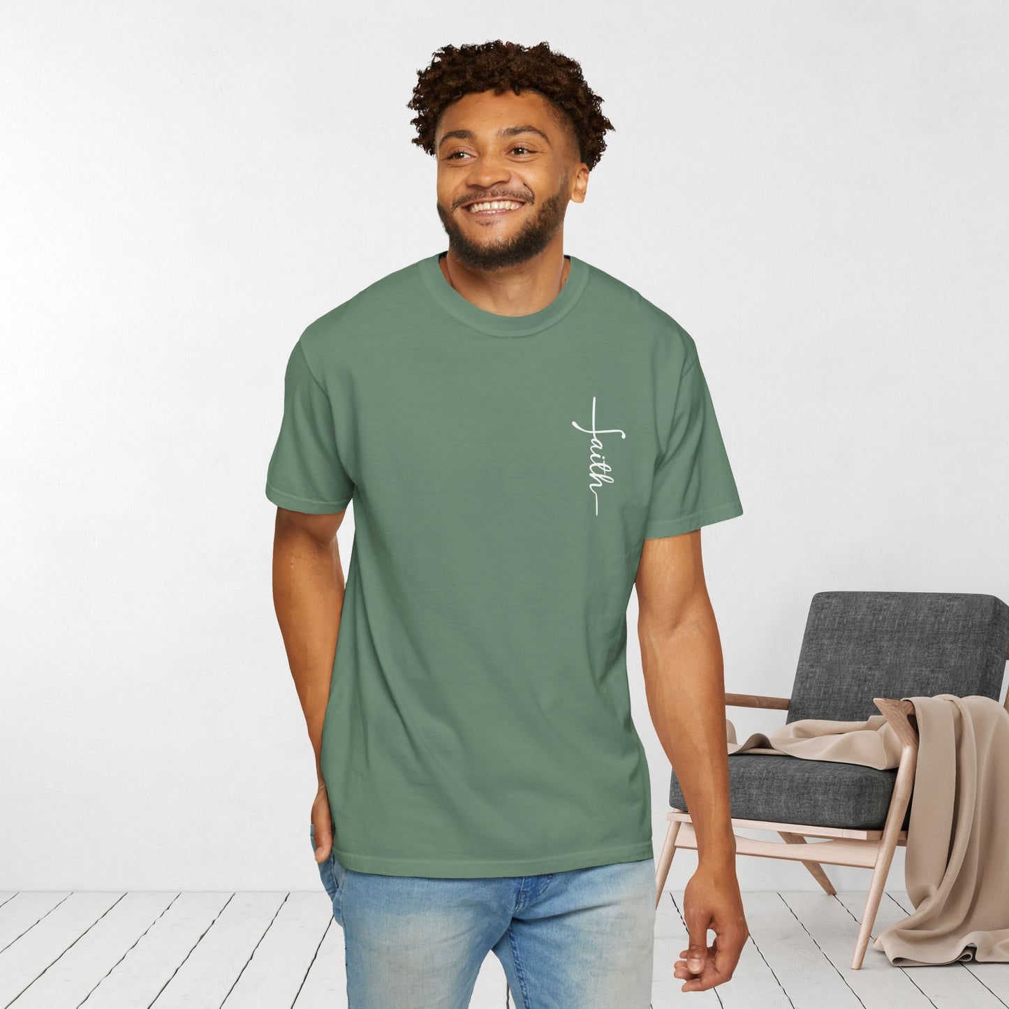 Comfort Colors Faith Over Fear Christian Shirt