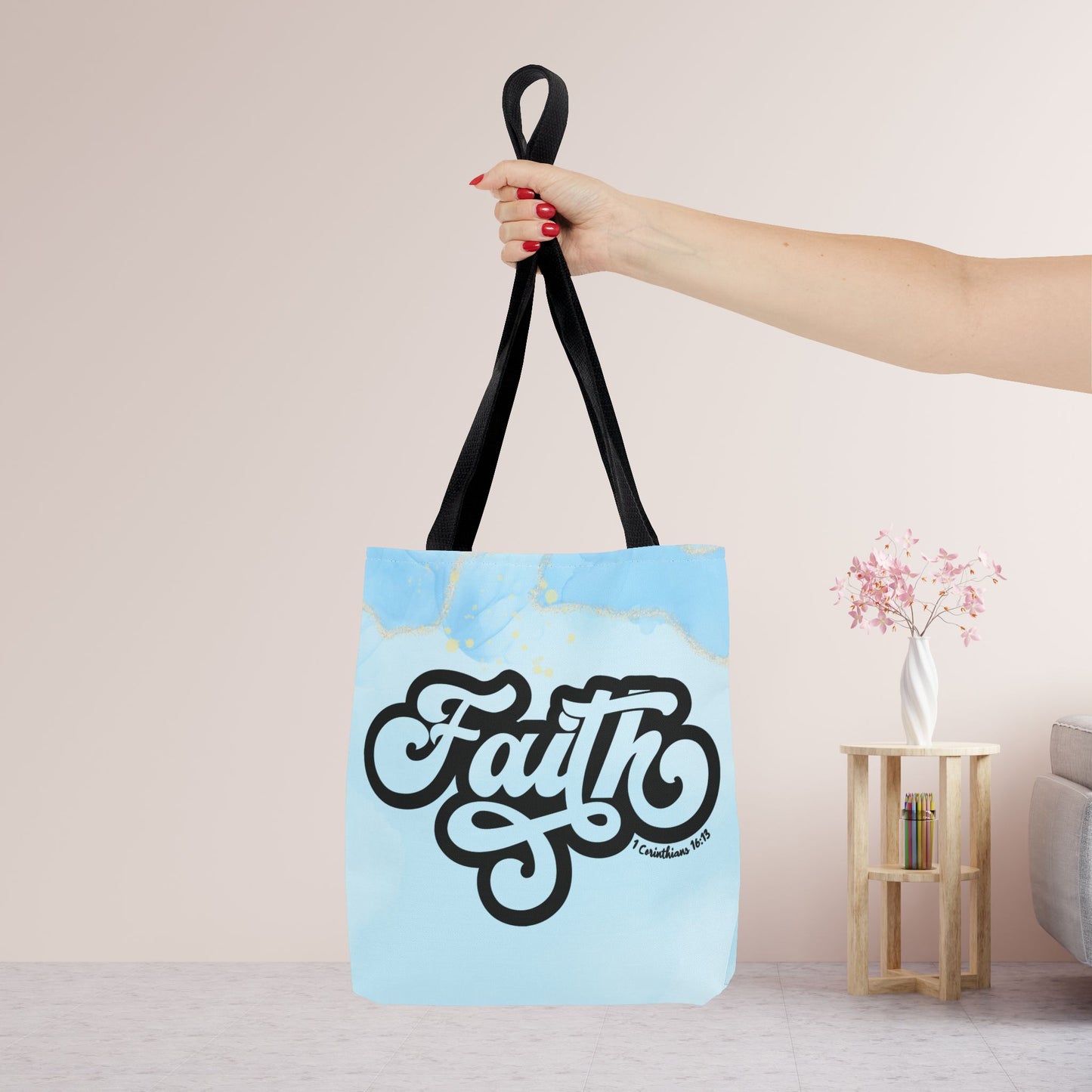 Faith Tote Bag - Christian Tote Bag