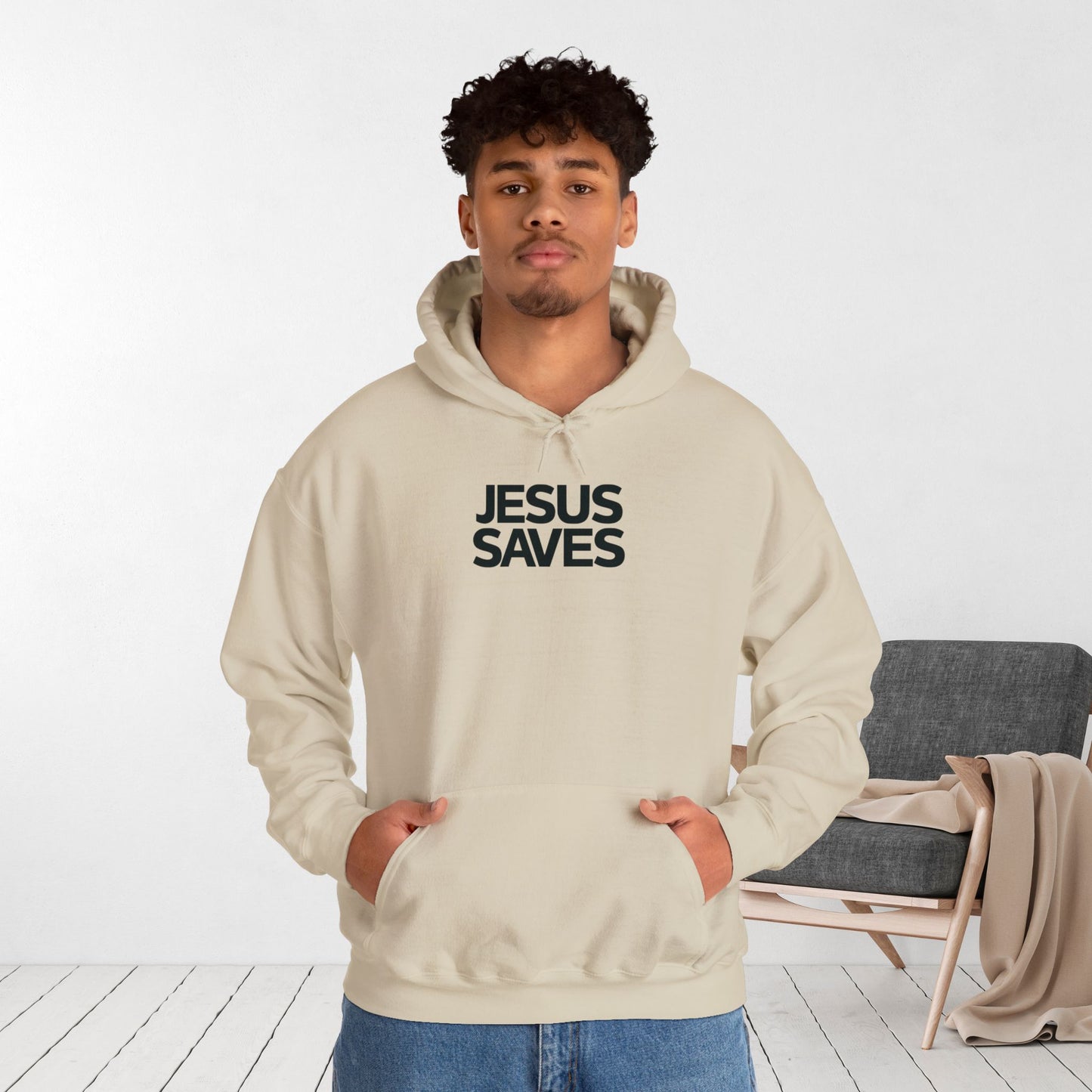 Jesus Saves Hoodie - Christian Hoodie