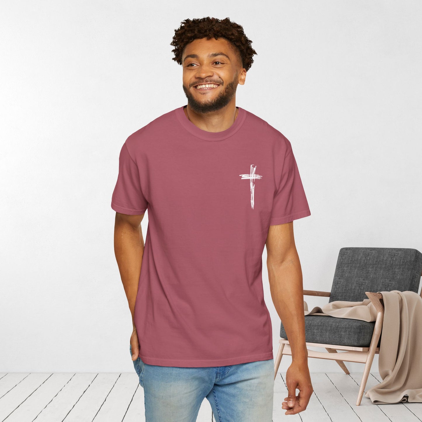 Comfort Colors Pray On It Pray Over It Pray Through It Christian Shirt