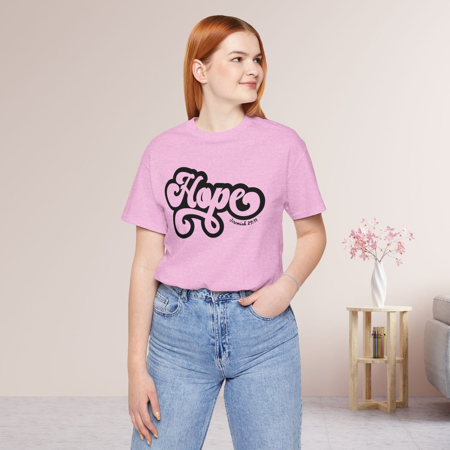 Hope Shirt - Bible Verse Christian Soft Cotton Tee