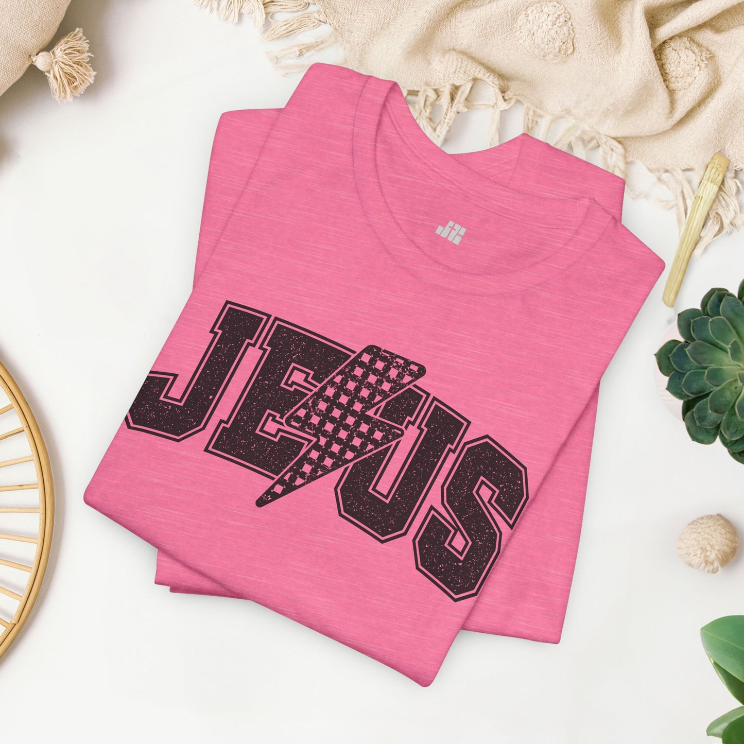 Jesus Soft Cotton Tee - Christian Shirt