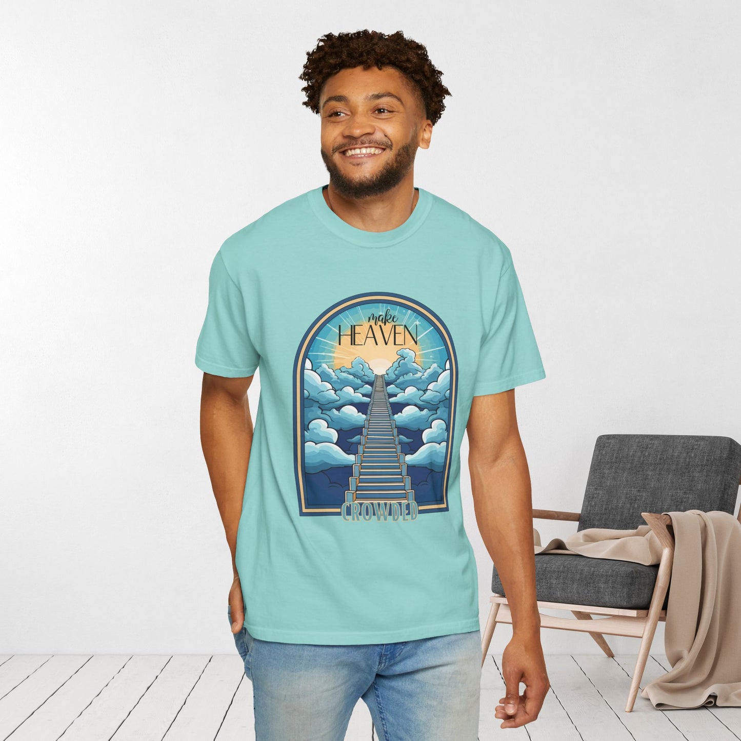 Comfort Colors Make Heaven Crowded Shirt