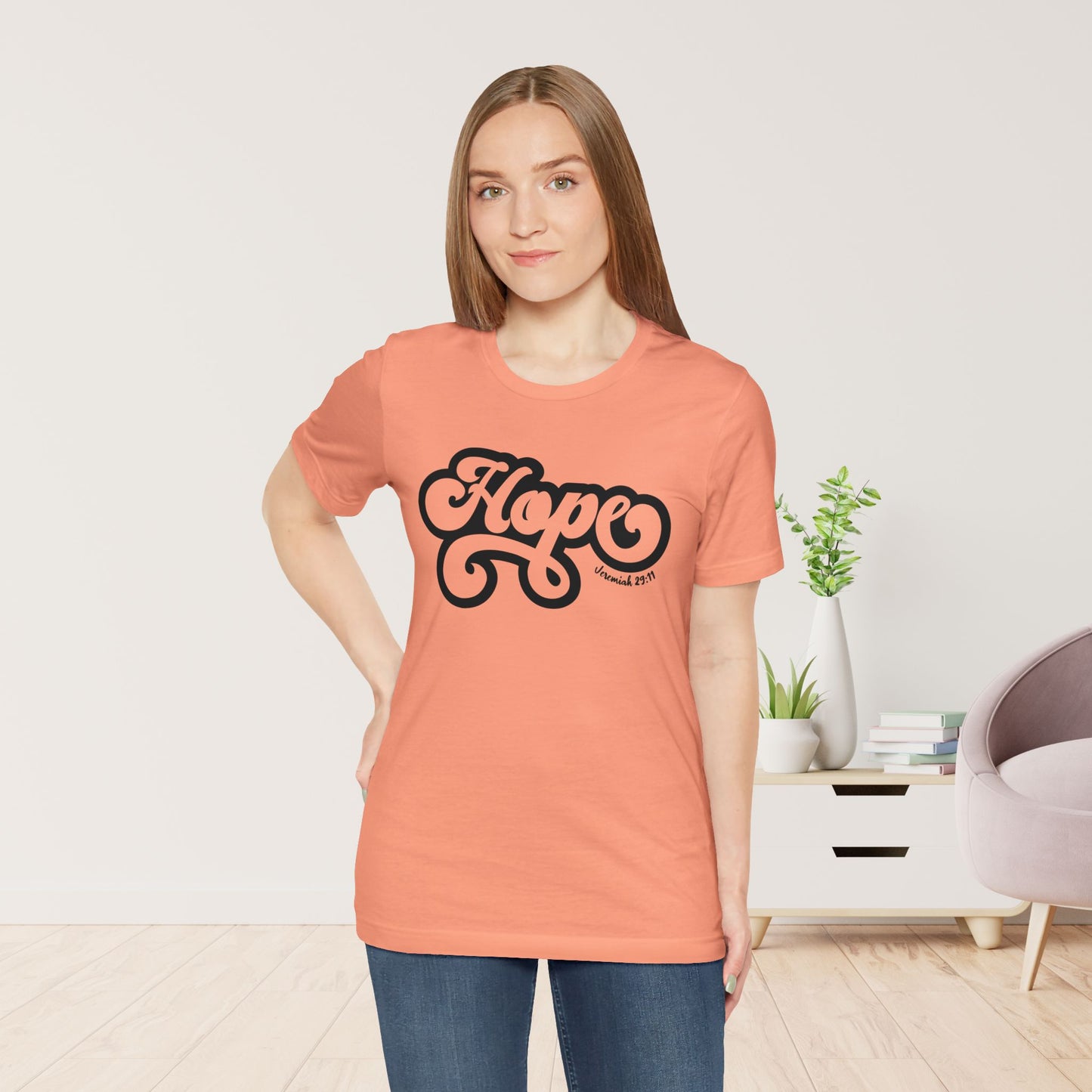 Hope Shirt - Bible Verse Christian Soft Cotton Tee