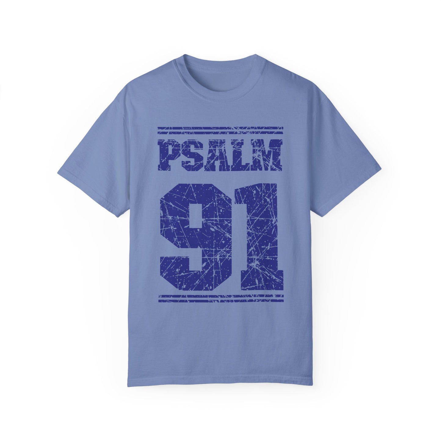 Psalm 91 Comfort Colors Christian Shirt