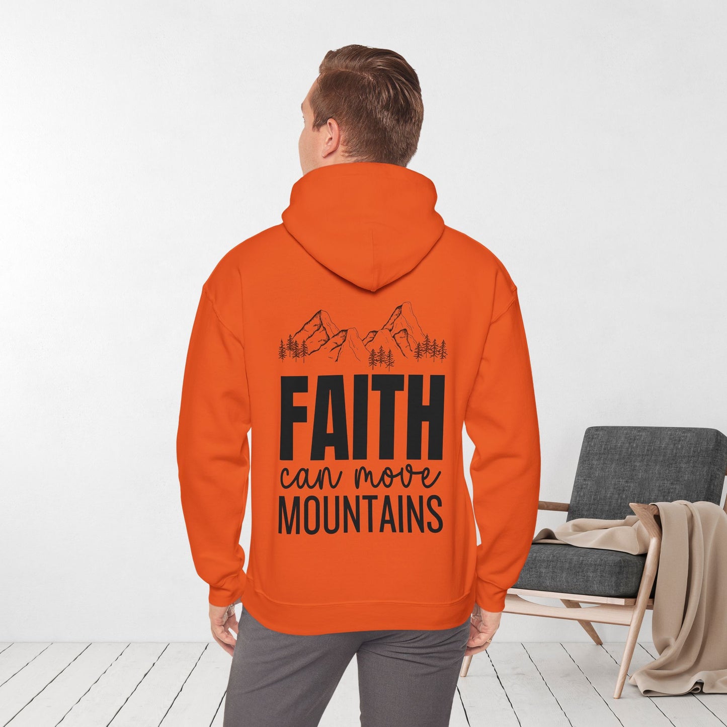 Faith Can Move Mountains Unisex Hoodie