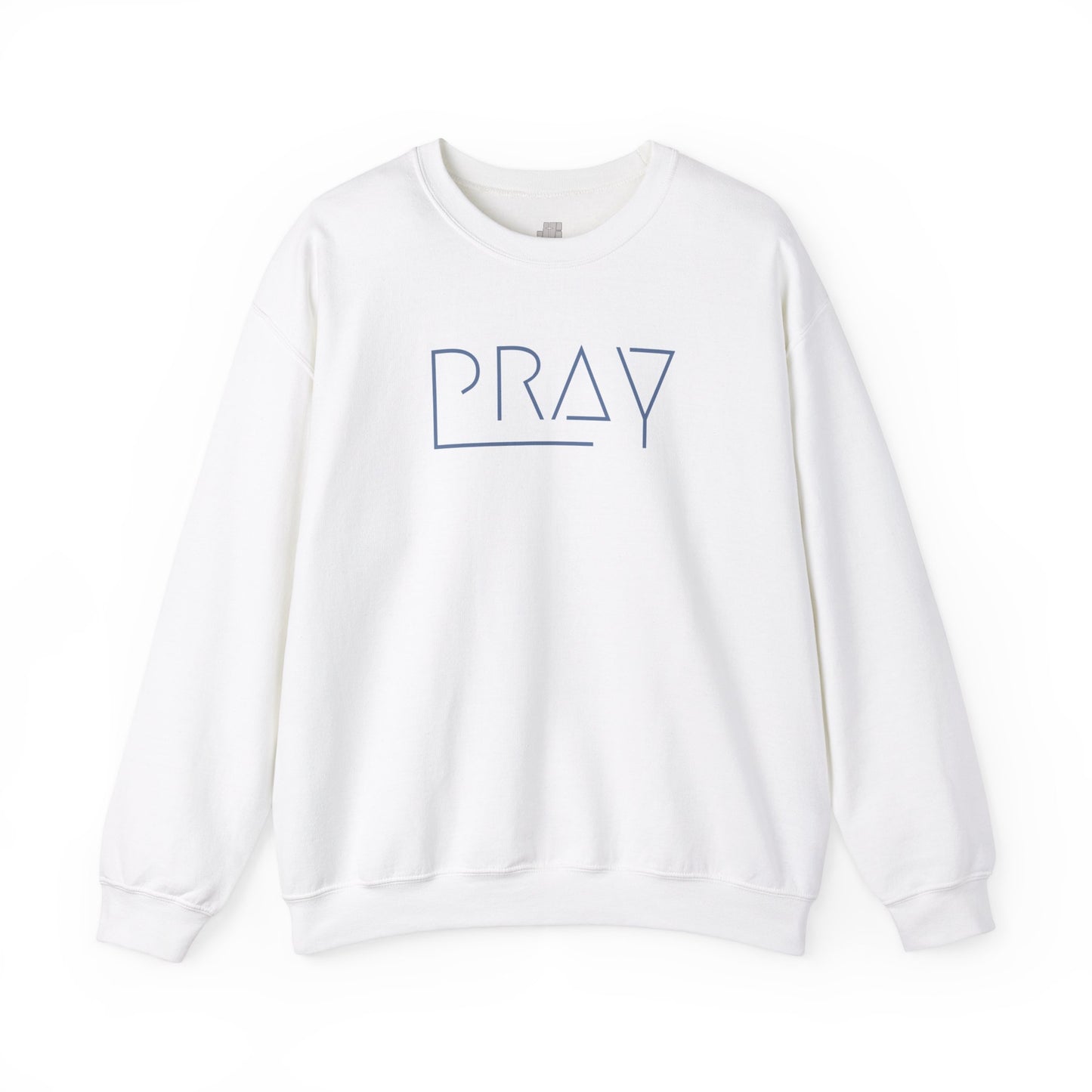 Minimalist Pray Sweatshirt - Pray On It, Pray Over It, Pray Through It Sweatshirt