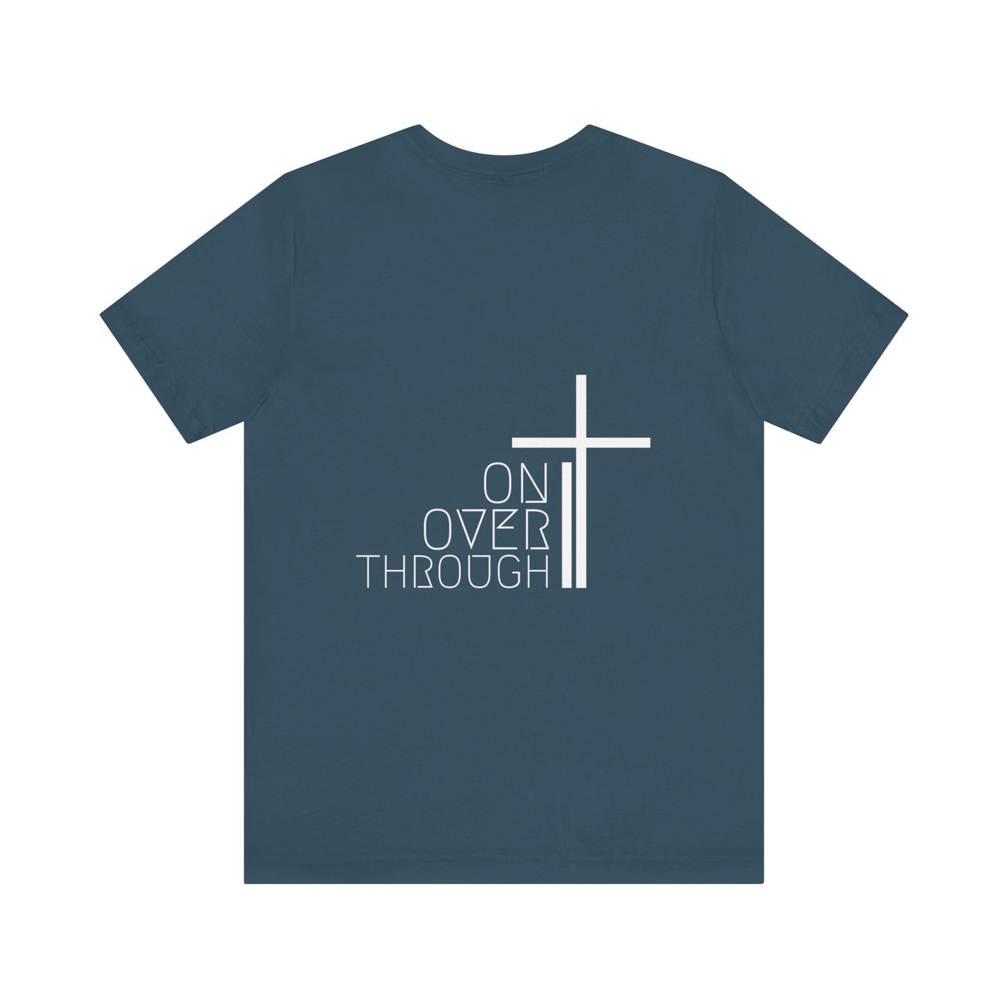 Minimalist Pray Soft Cotton Tee - Pray On It, Pray Over It, Pray Through It T-shirt