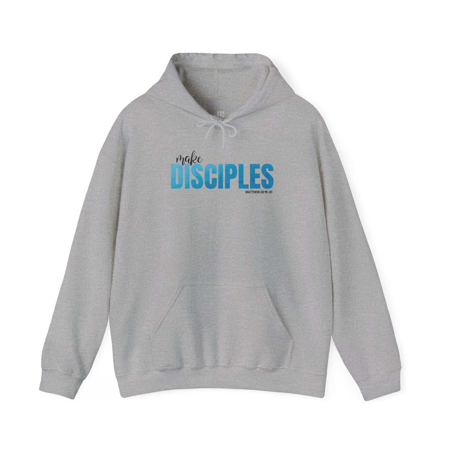 Make Disciples Hoodie - Matthew 28:19-20 Bible Verse Christian Hoodie