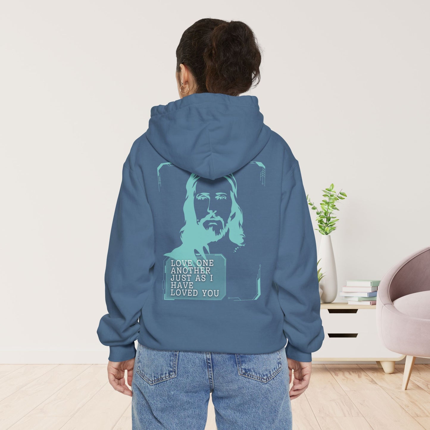 Comfort Colors Jesus Hoodie