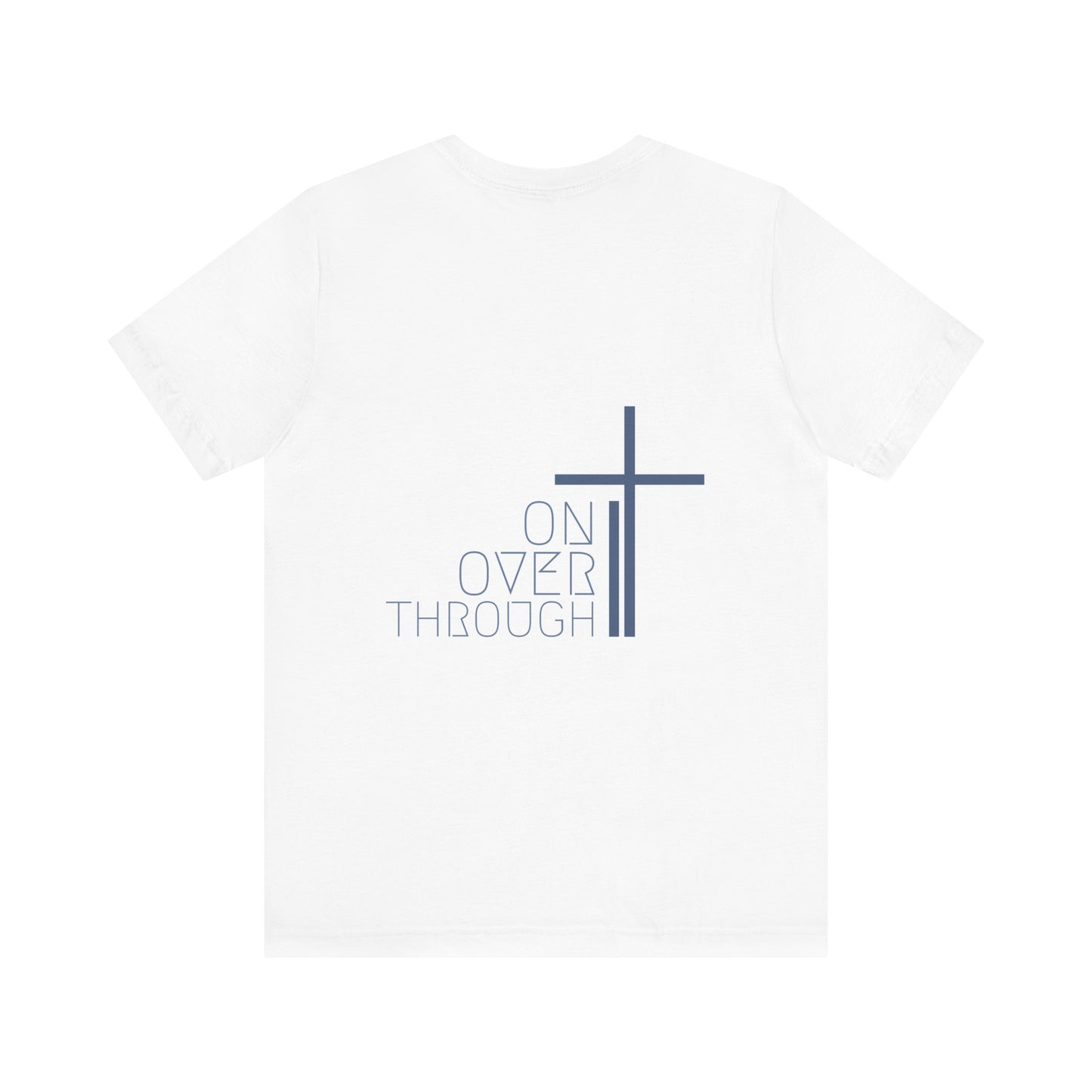 Minimalist Pray Soft Cotton Tee - Pray On It, Pray Over It, Pray Through It T-shirt