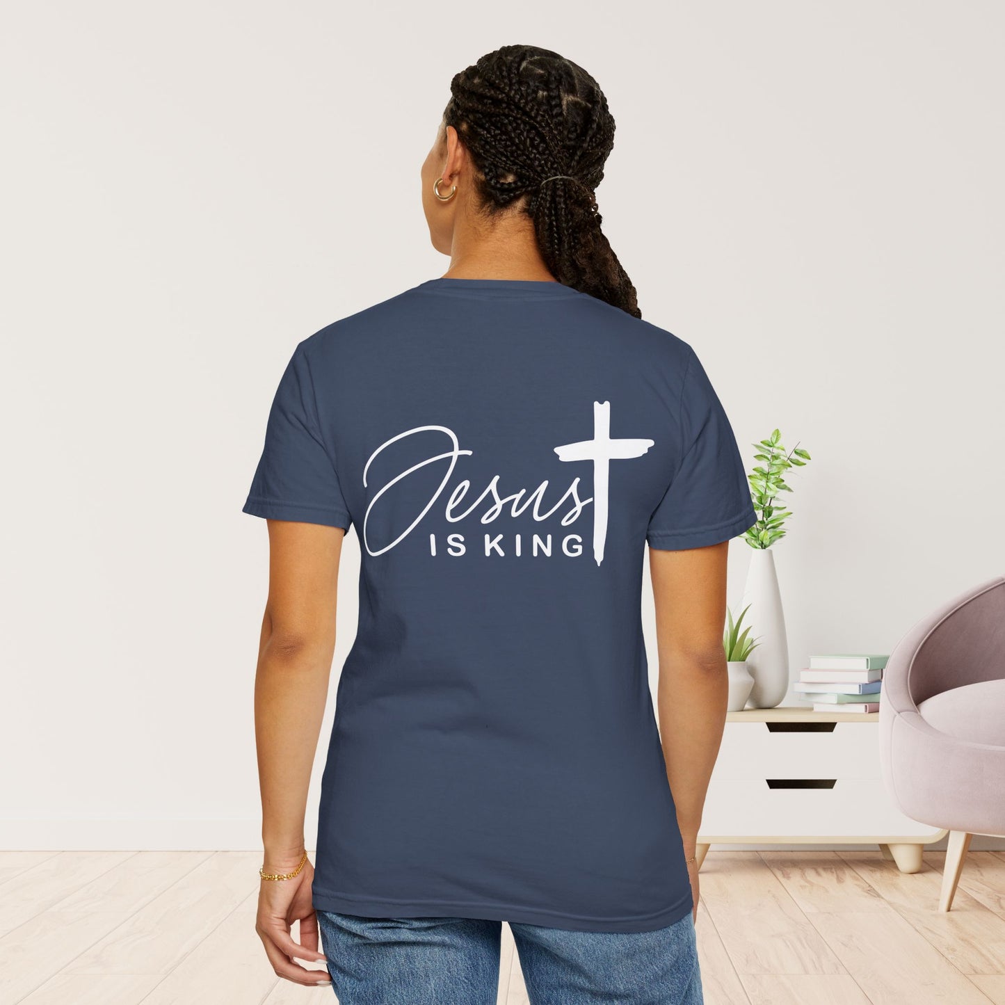 Comfort Colors Jesus is King Christian Shirt