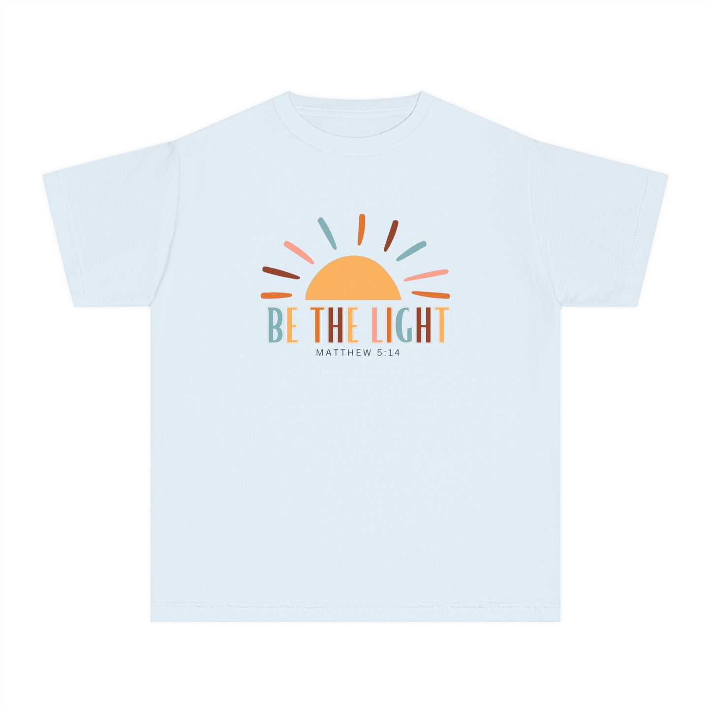 Be the Light Comfort Colors Youth Shirt