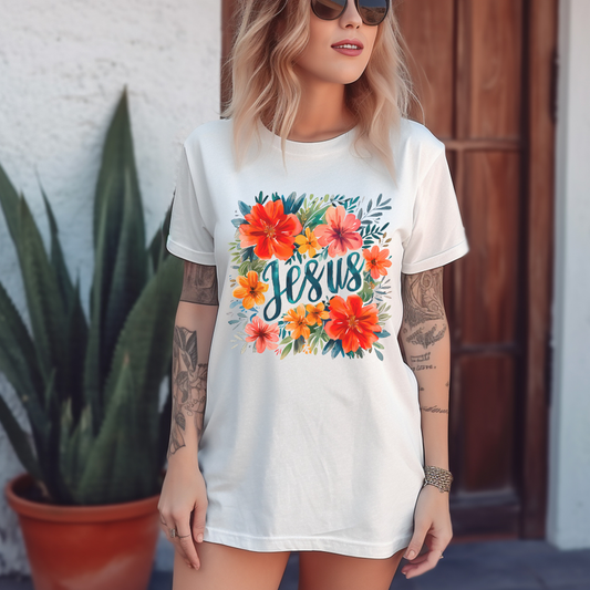 Women's Comfort Colors Jesus T-shirt