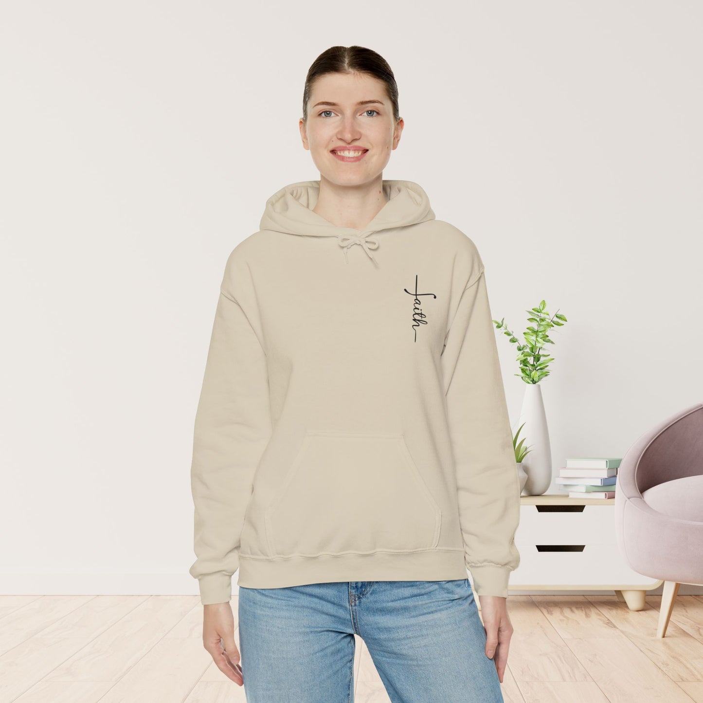 Faith Can Move Mountains Unisex Hoodie