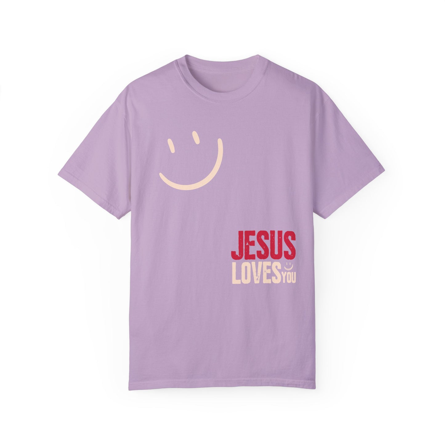 Comfort Colors Jesus Loves You Shirt - Trendy Christian T-shirt