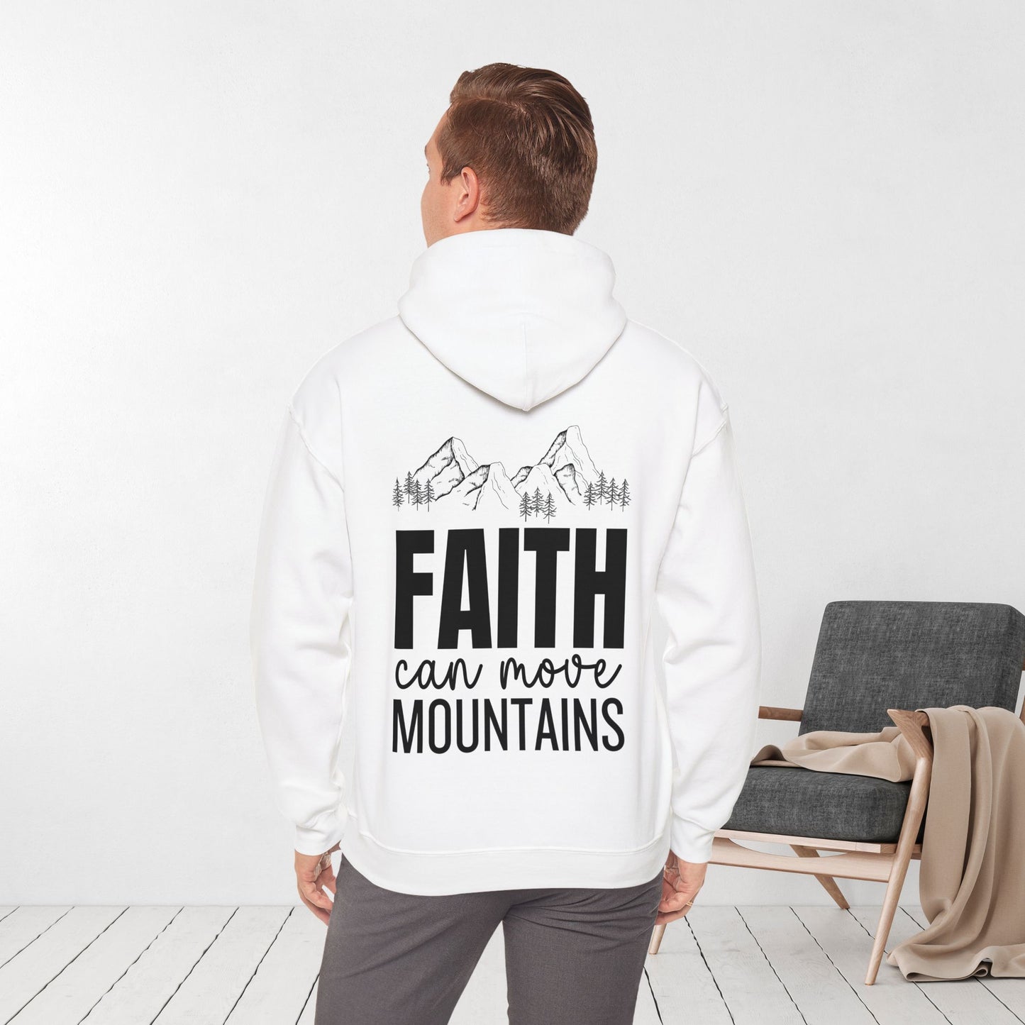 Faith Can Move Mountains Unisex Hoodie