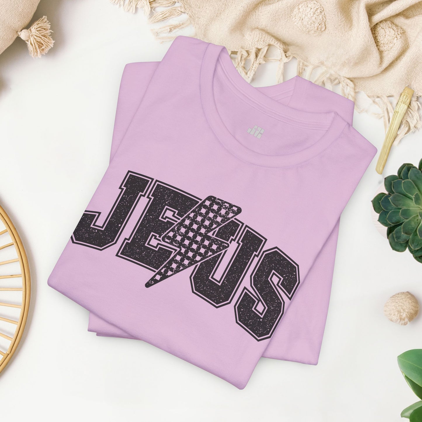 Jesus Soft Cotton Tee - Christian Shirt