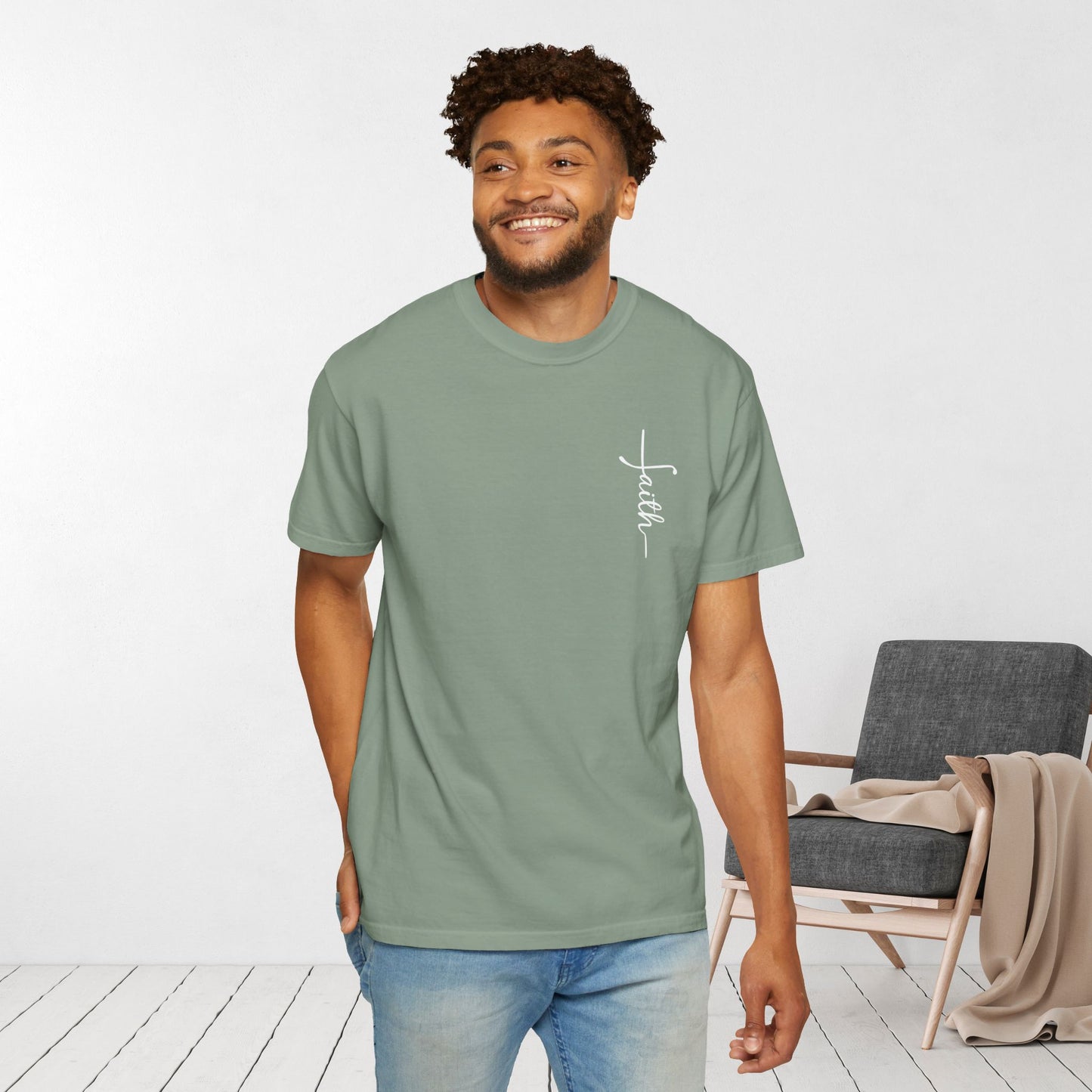 Comfort Colors Faith Over Fear Christian Shirt