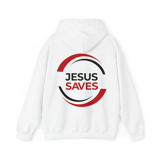 Jesus Saves Hoodie - Acts 4:12 Bible Verse Christian Hoodie