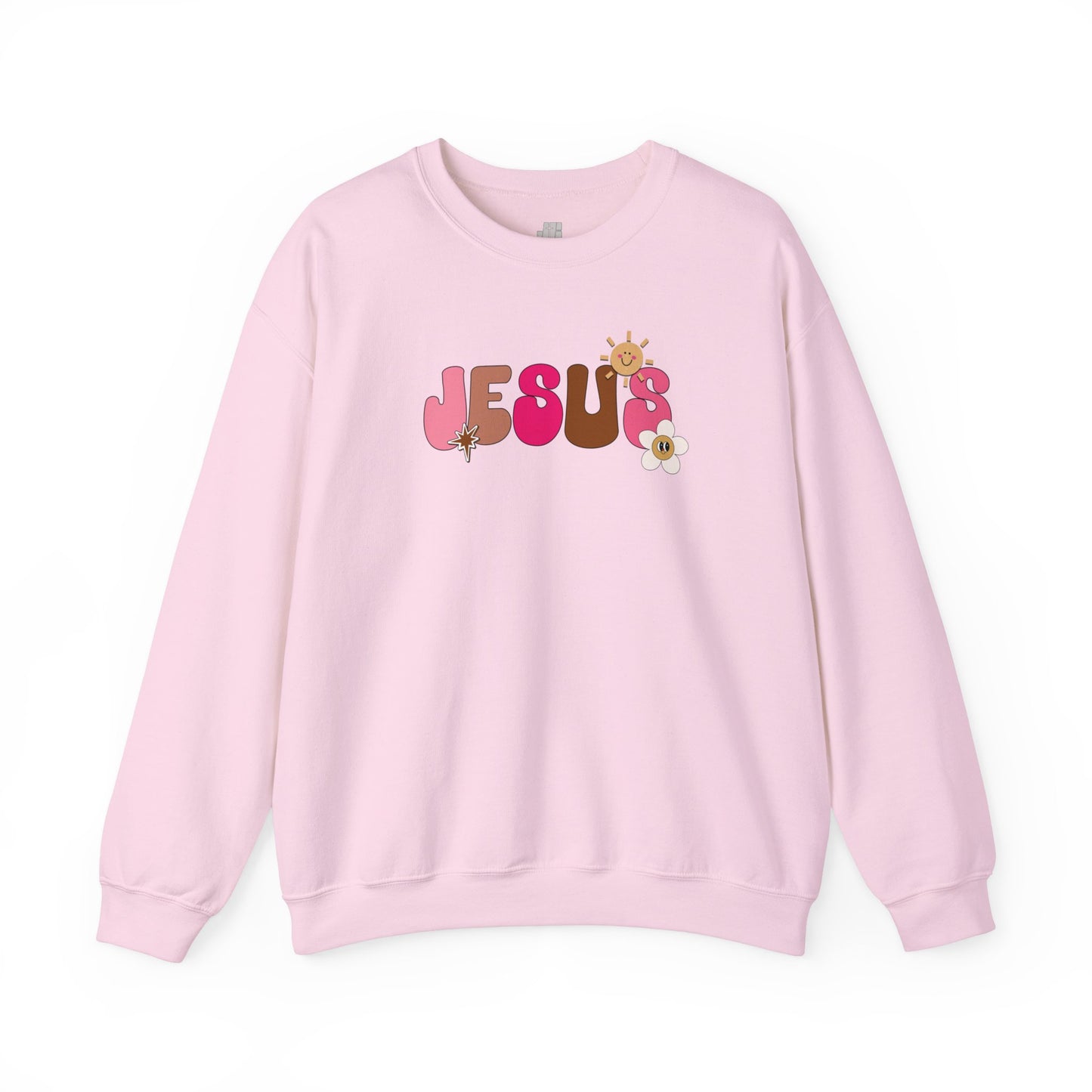 Pink Jesus is the Way John 14:6 Bible Verse Christian Sweatshirt