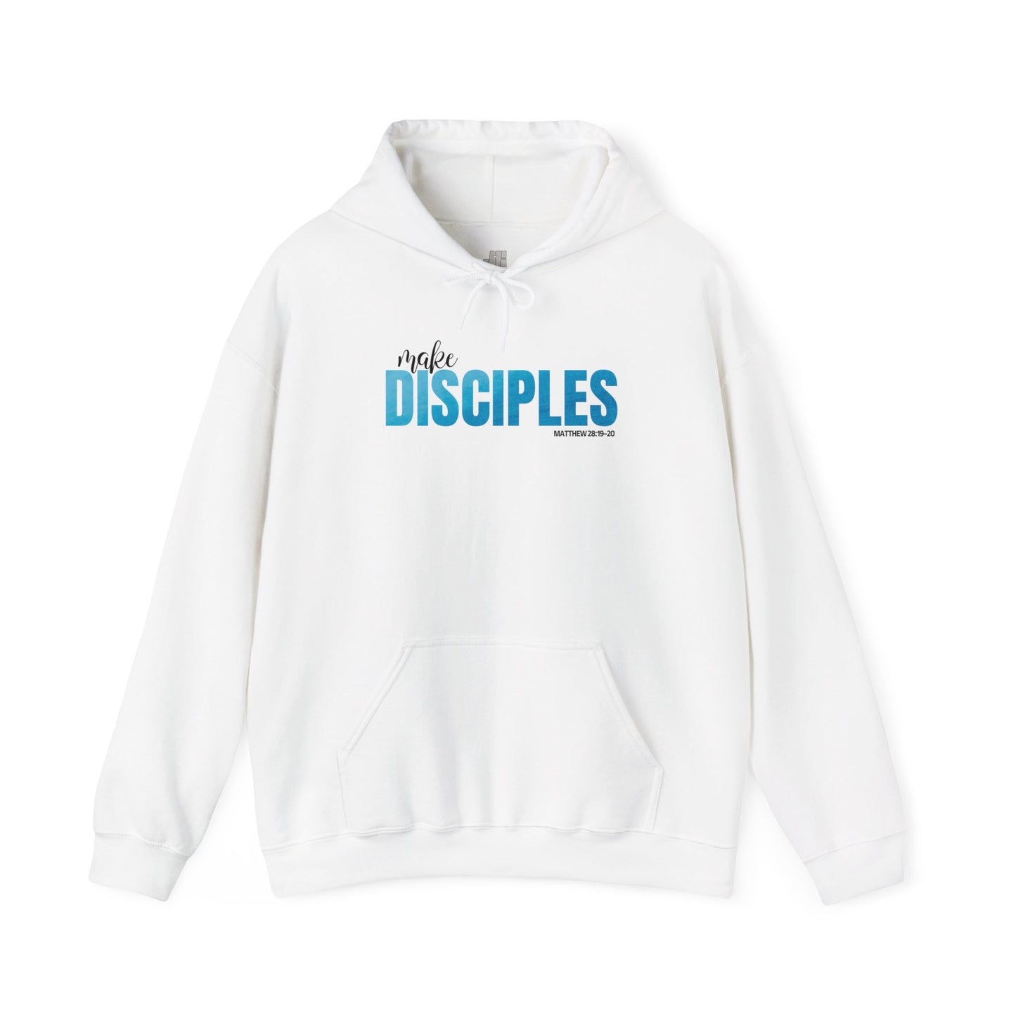 Make Disciples Hoodie - Matthew 28:19-20 Bible Verse Christian Hoodie