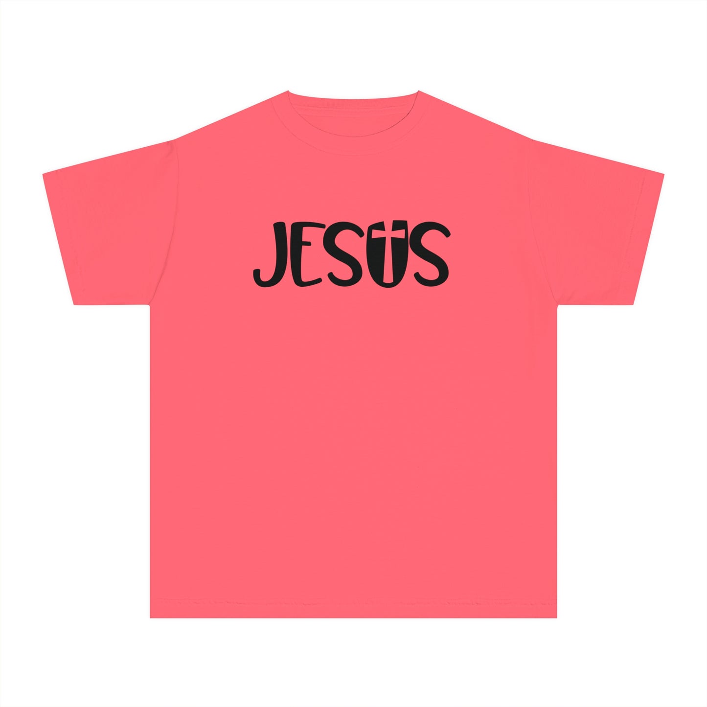 Jesus Comfort Colors Youth Christian T-shirt