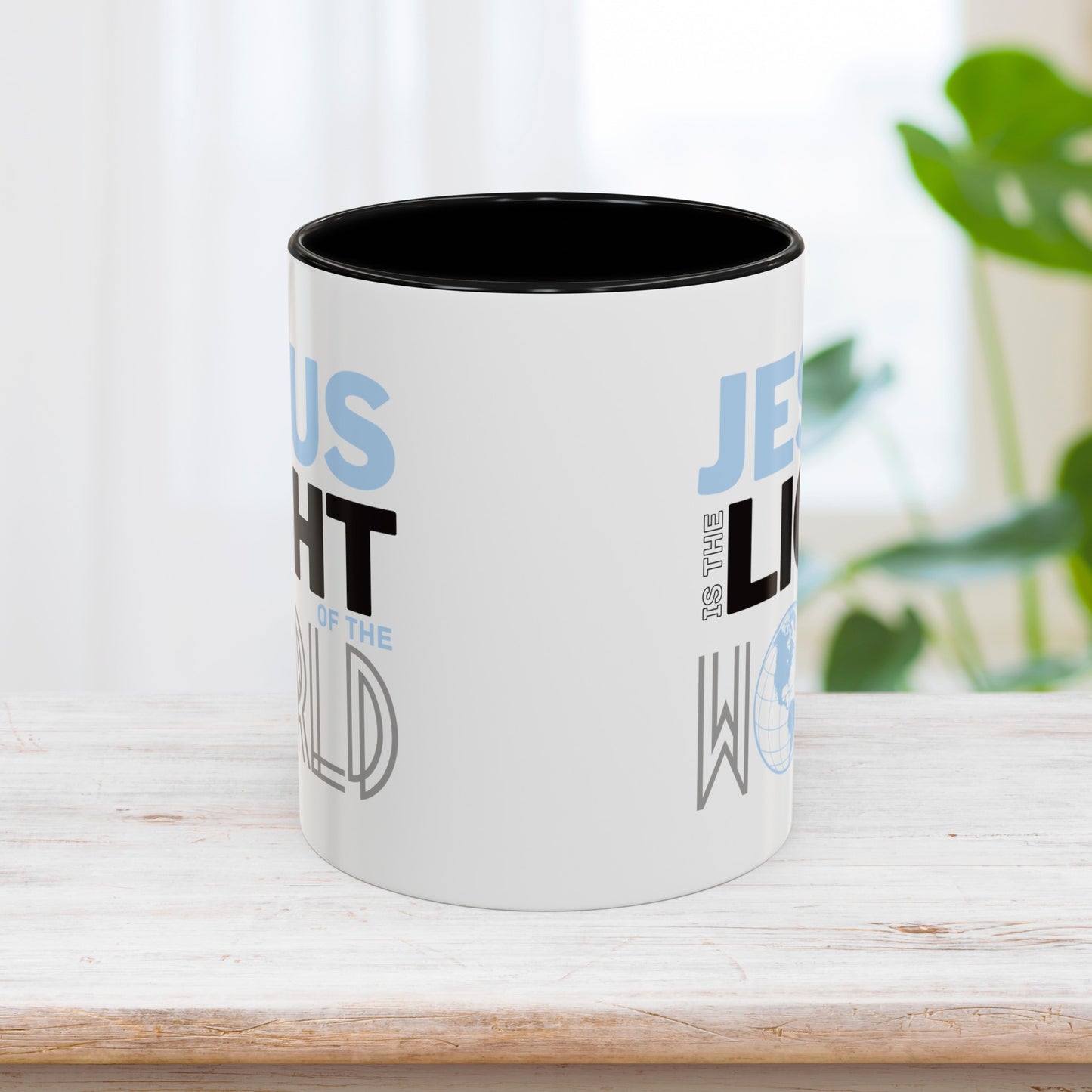 Jesus is The Light of The World Mug - Christian Coffee Mug - Jesus Mug