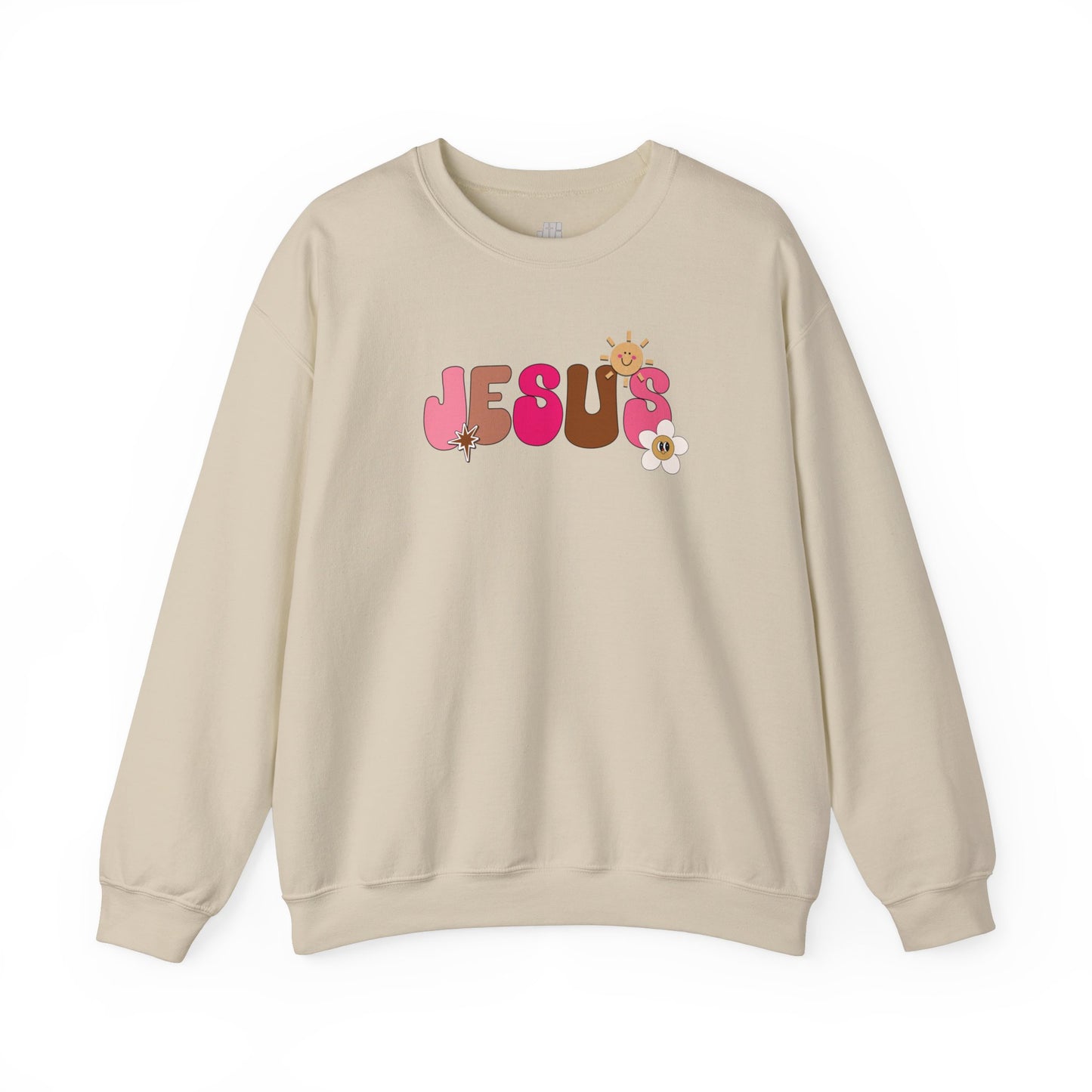 Pink Jesus is the Way John 14:6 Bible Verse Christian Sweatshirt