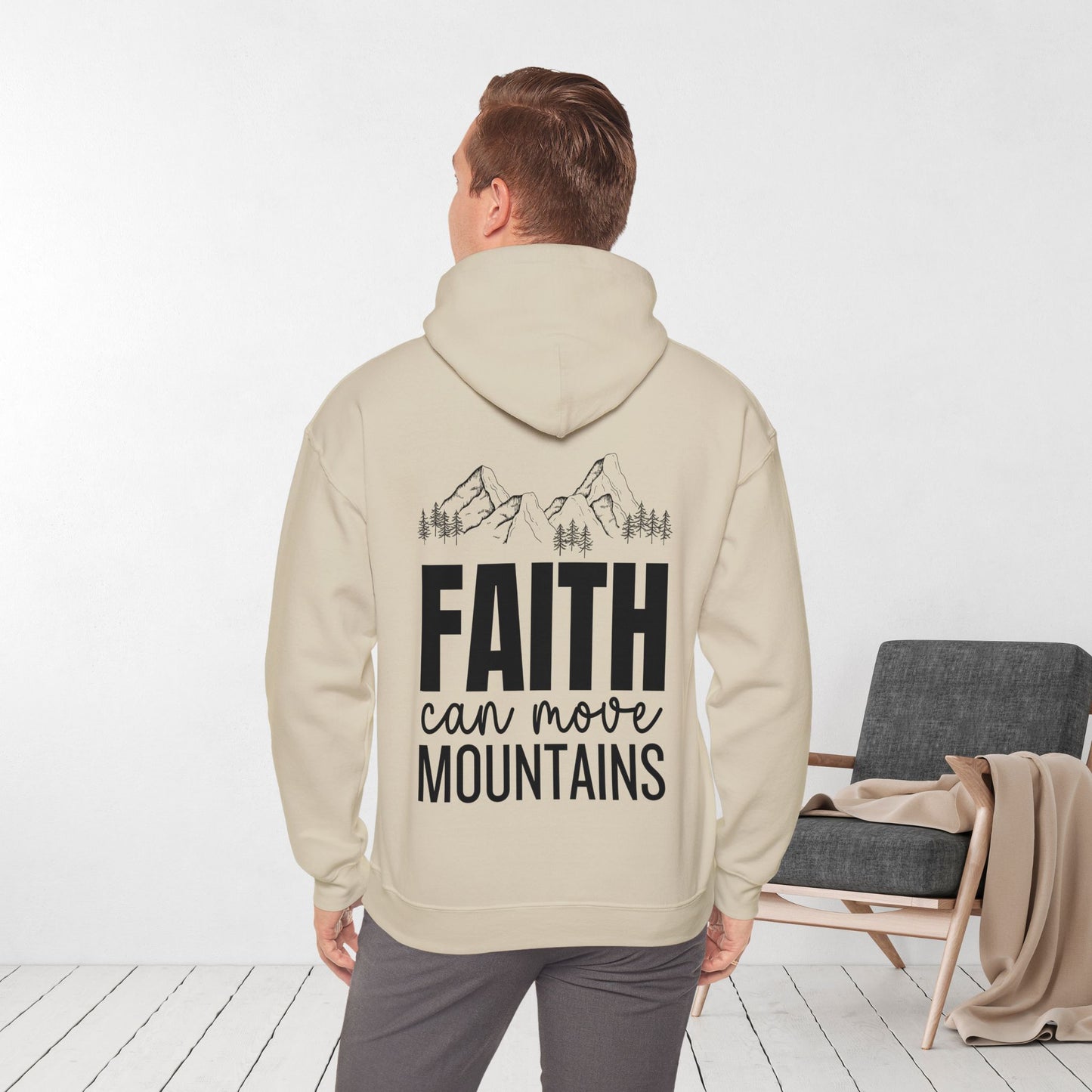 Faith Can Move Mountains Unisex Hoodie