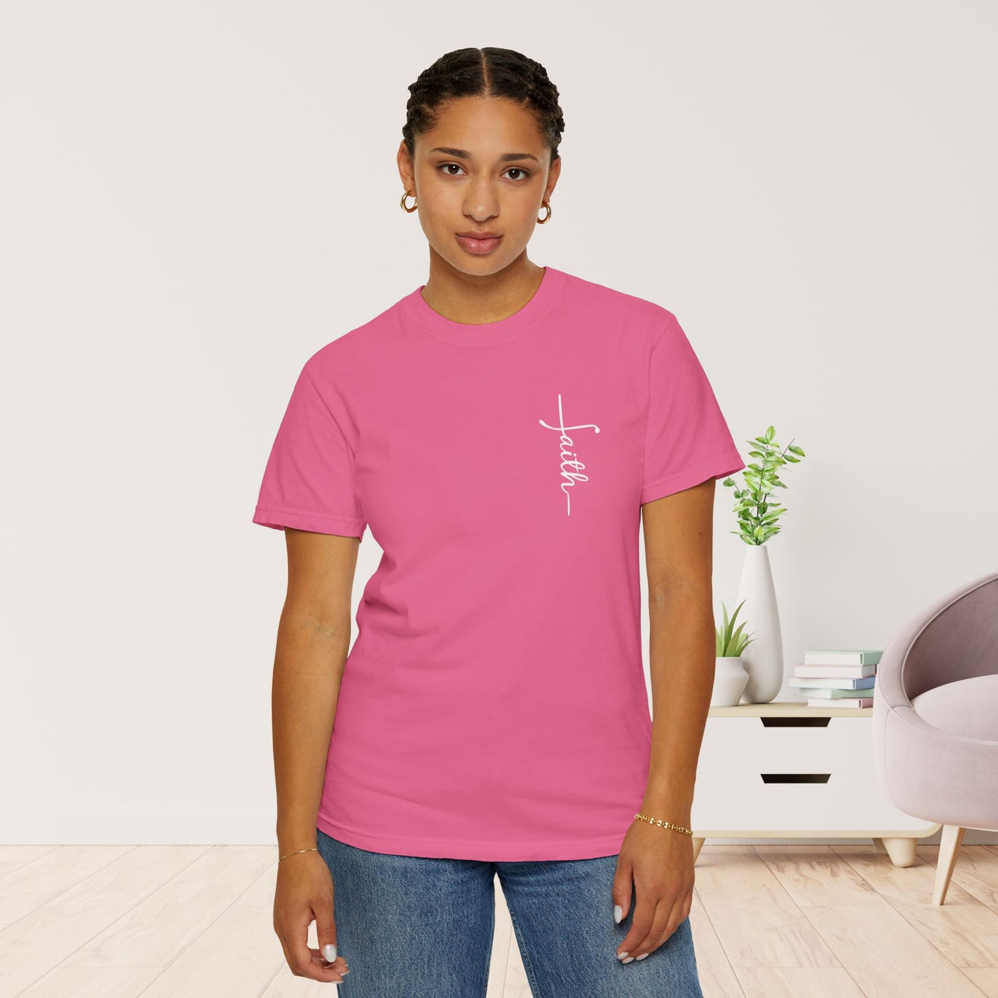 Comfort Colors Faith Can Move Mountains Unisex Shirt