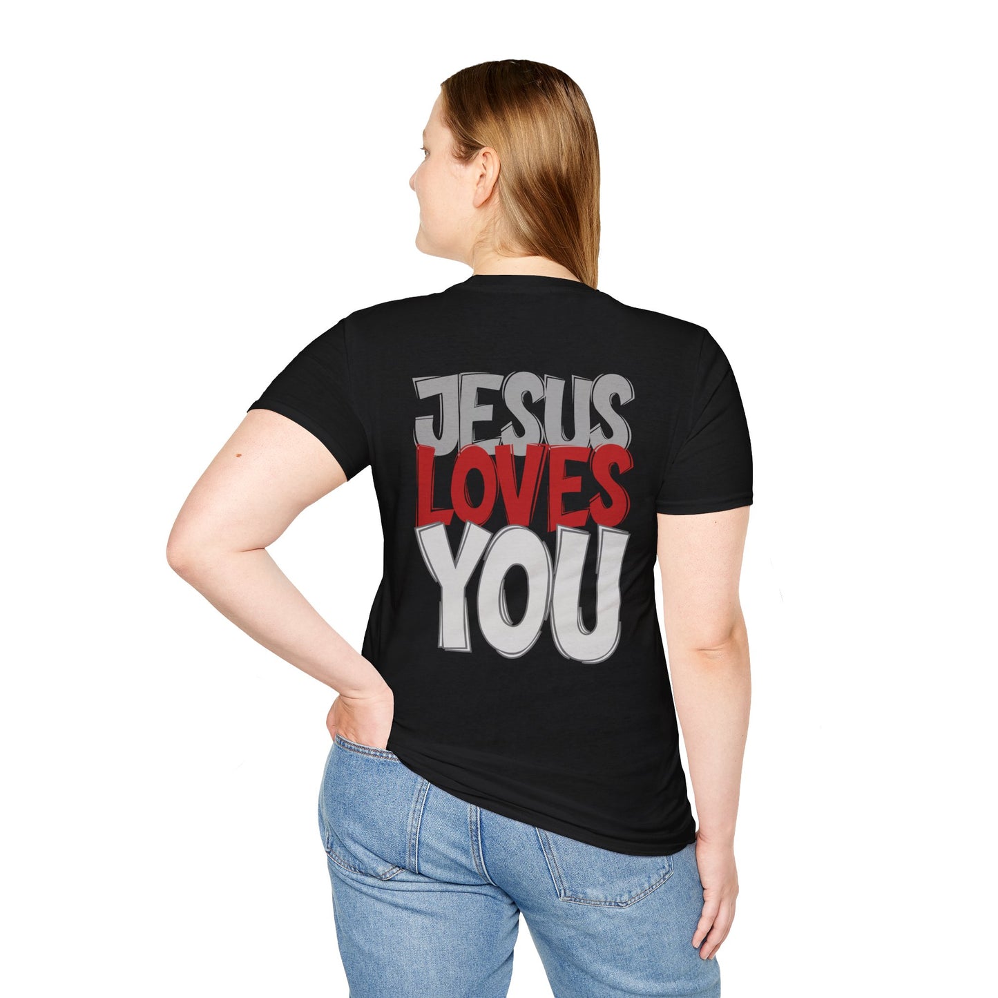 Unisex Jesus Loves You Softstyle T-shirt