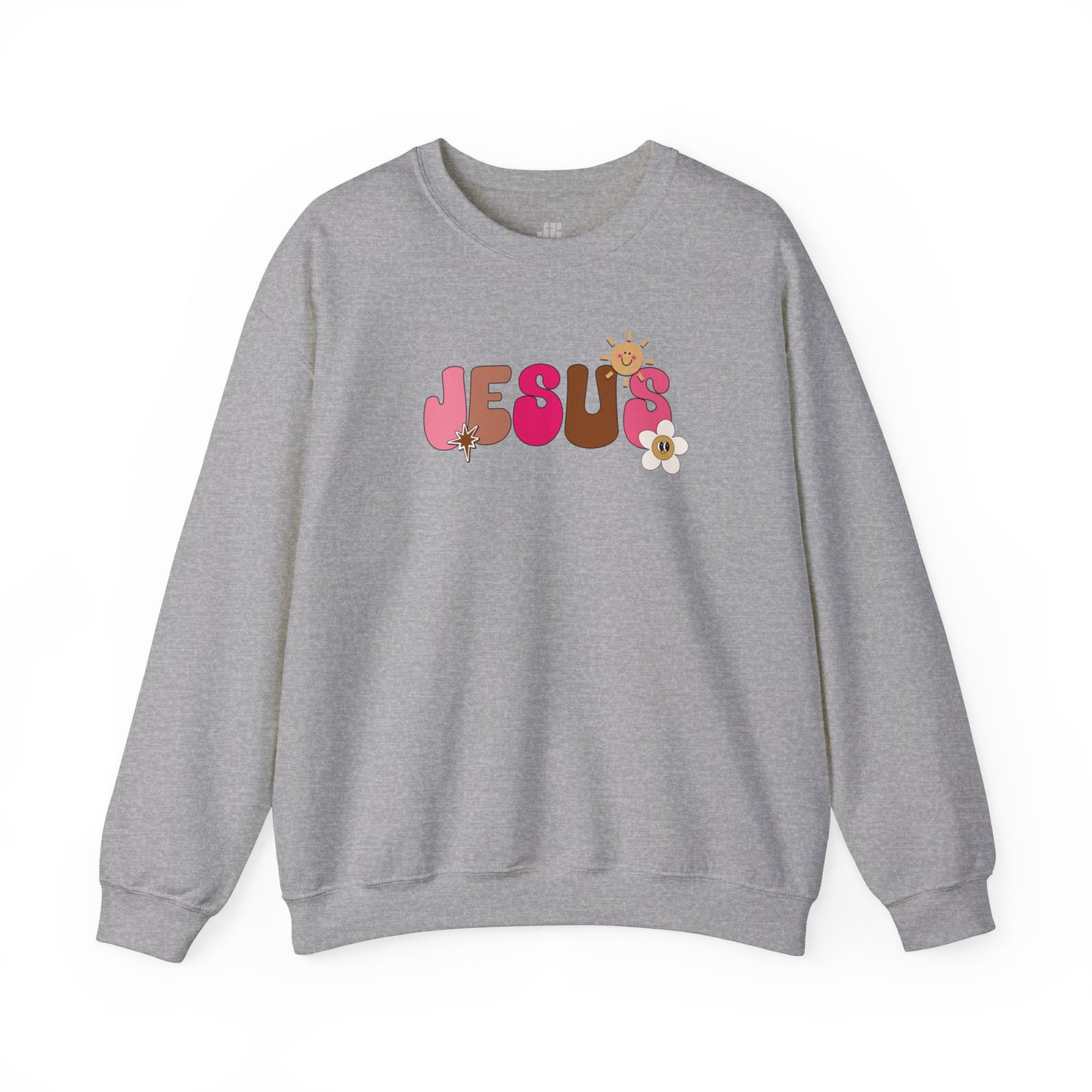 Pink Jesus is the Way John 14:6 Bible Verse Christian Sweatshirt