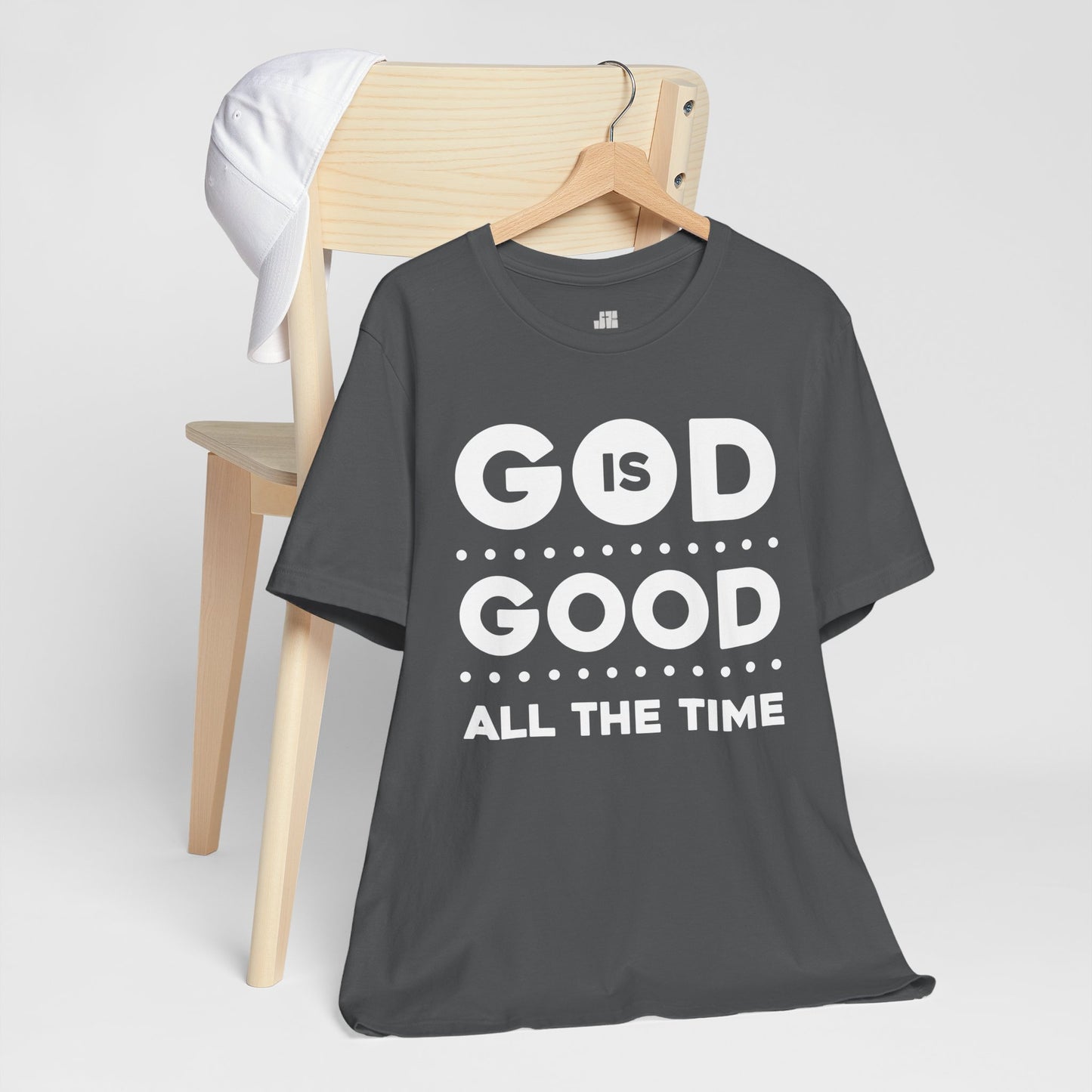 God Is Good All The Time Soft Cotton Tee - Christian Tee