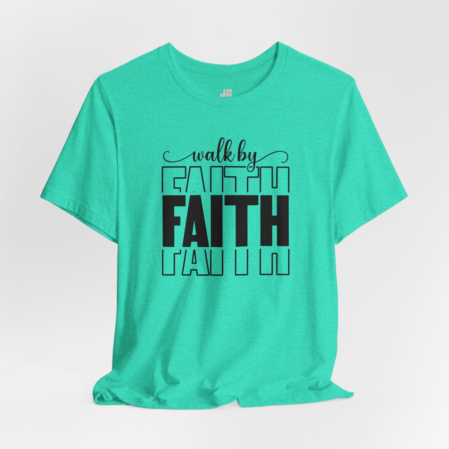 Walk by Faith Christian Soft Cotton Tee