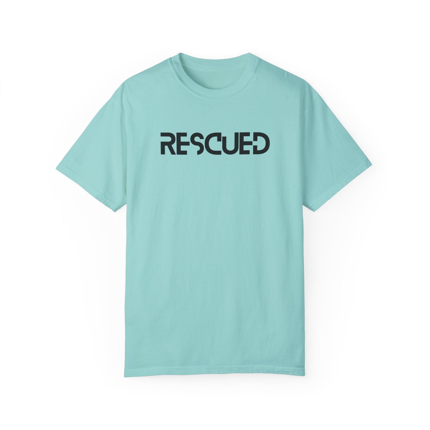 Rescued T-shirt - He Left The 99 to Rescue Me Comfort Colors Christian Shirt