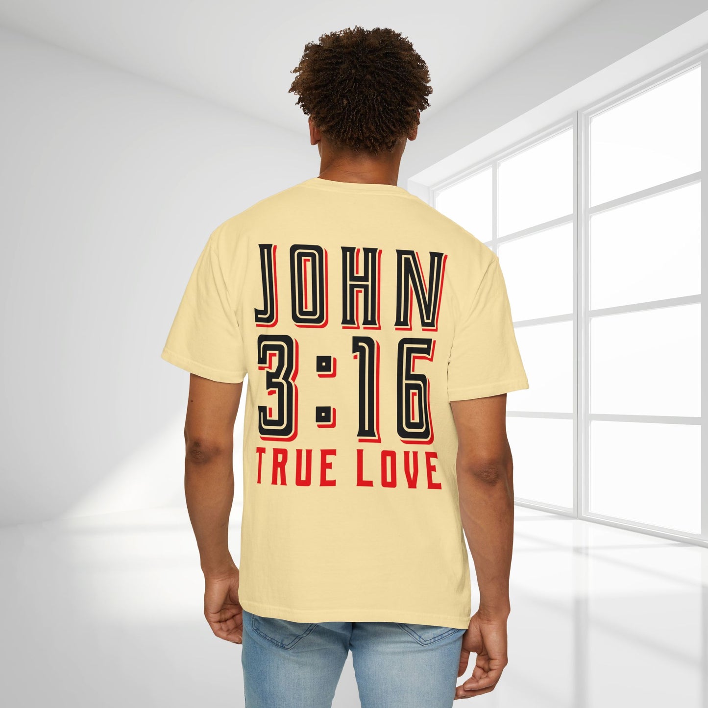 Comfort Colors John 3:16 Shirt