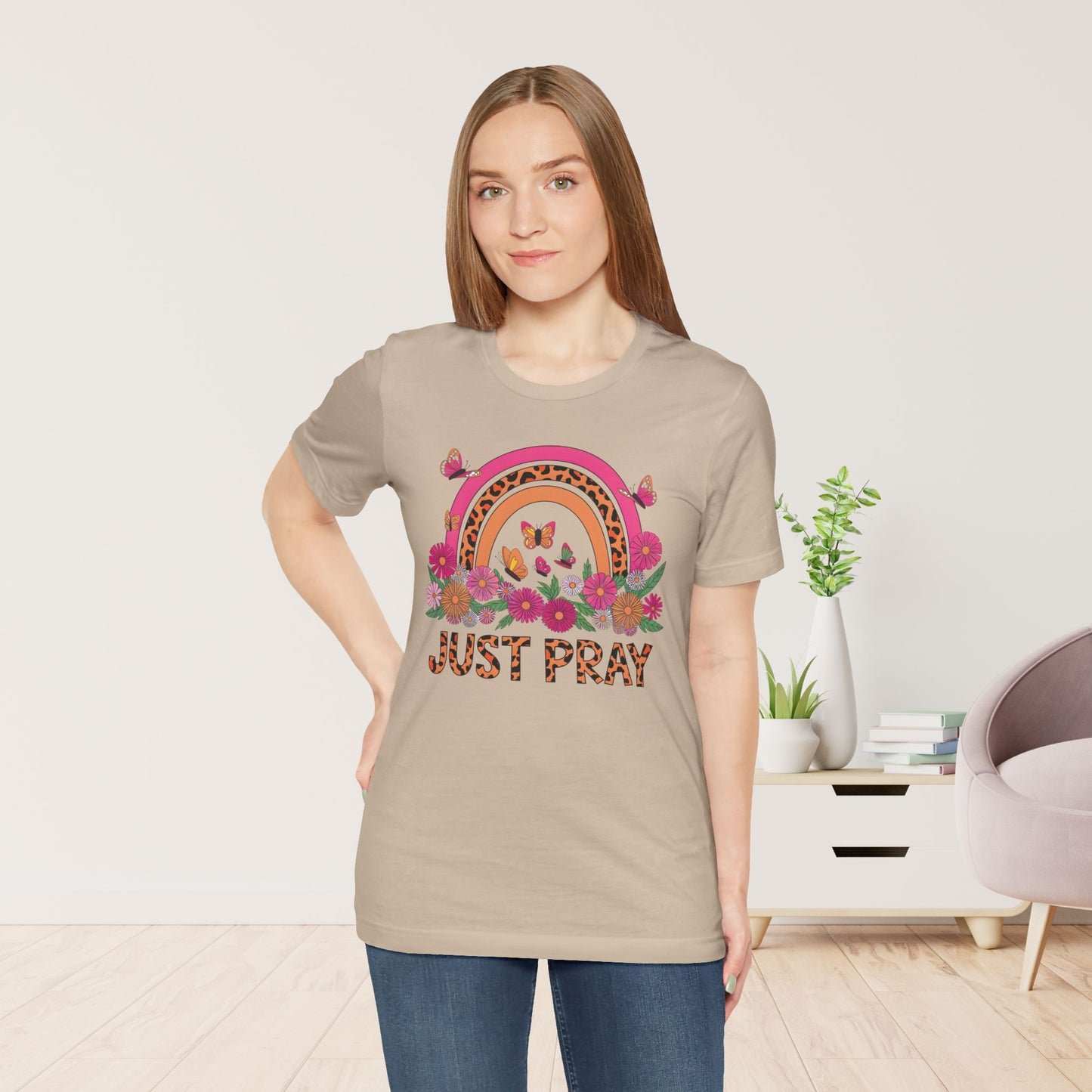 Just Pray Soft Cotton Tee