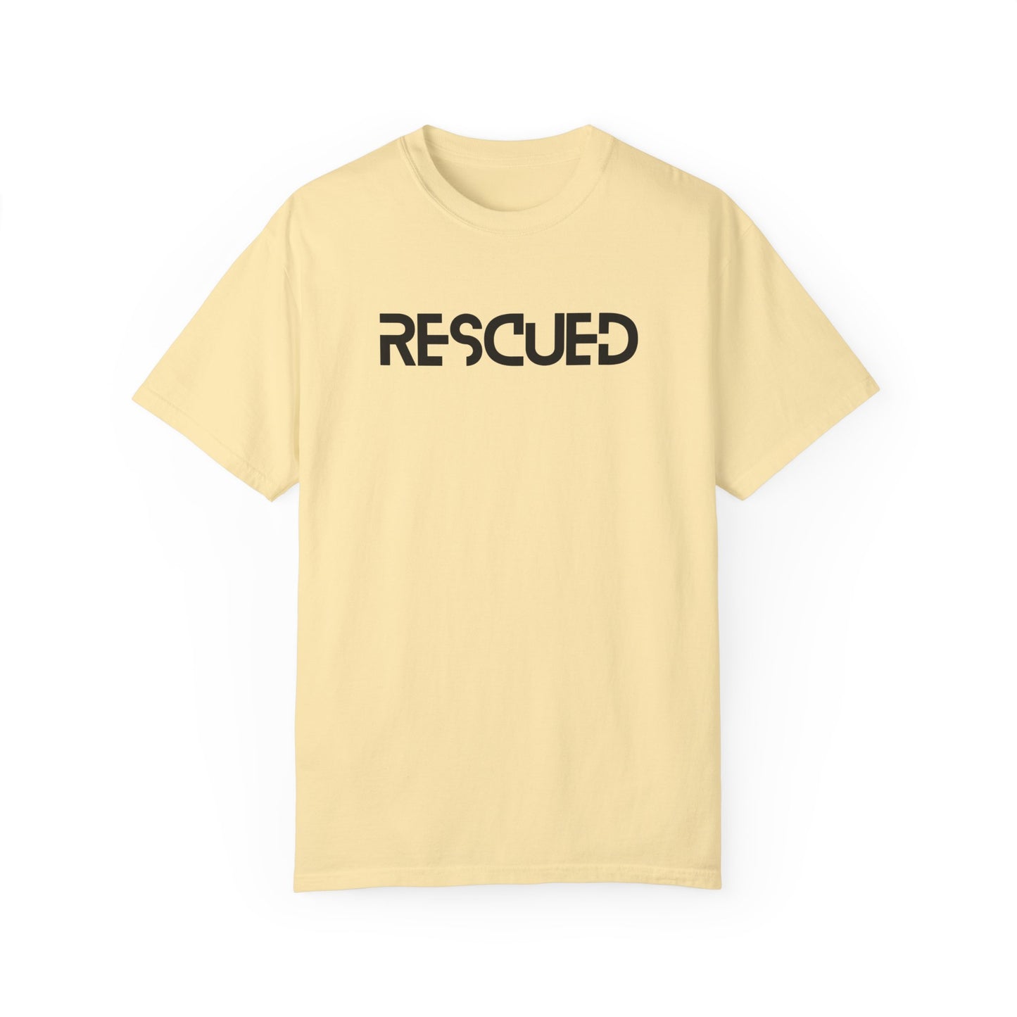 Rescued T-shirt - He Left The 99 to Rescue Me Comfort Colors Christian Shirt