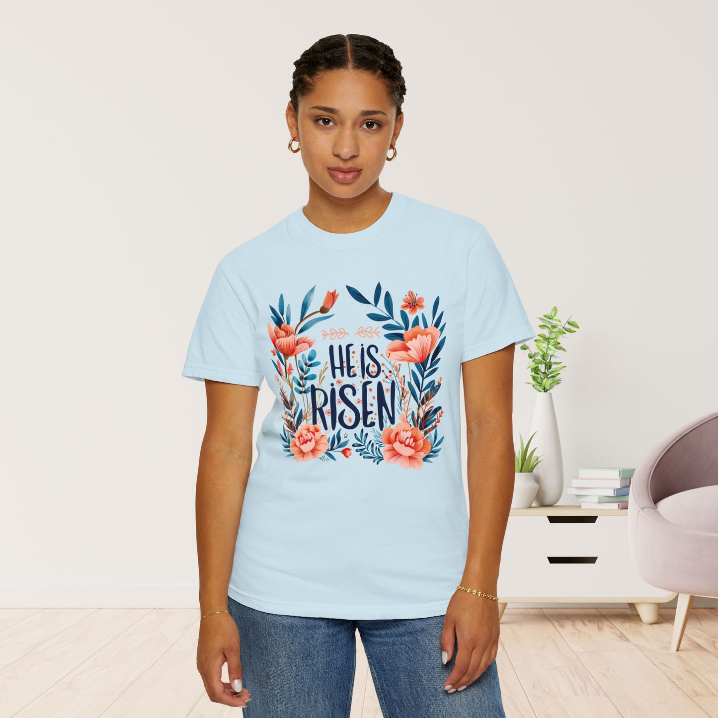 He is Risen Women's Comfort Colors T-shirt