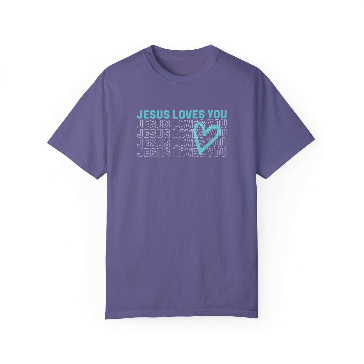 Comfort Colors Jesus Loves You Shirt