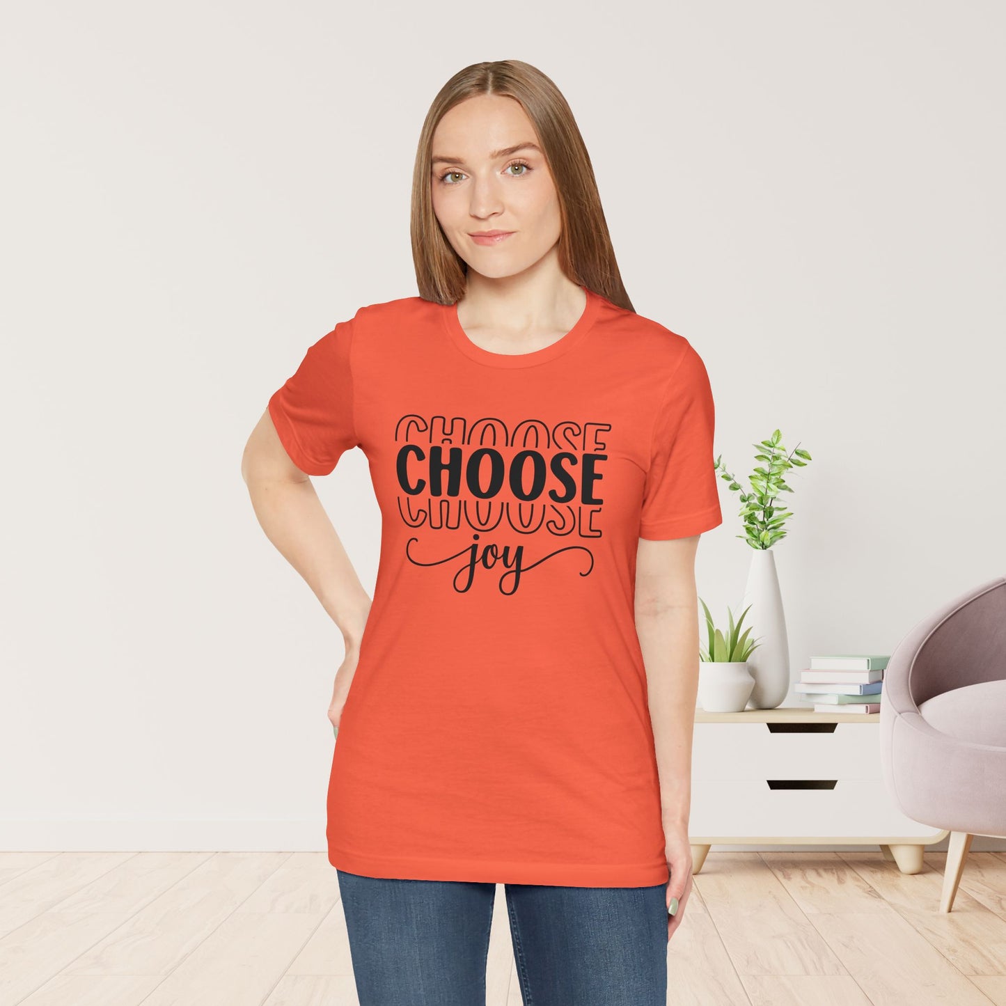 Choose Joy Christian Soft Cotton Tee