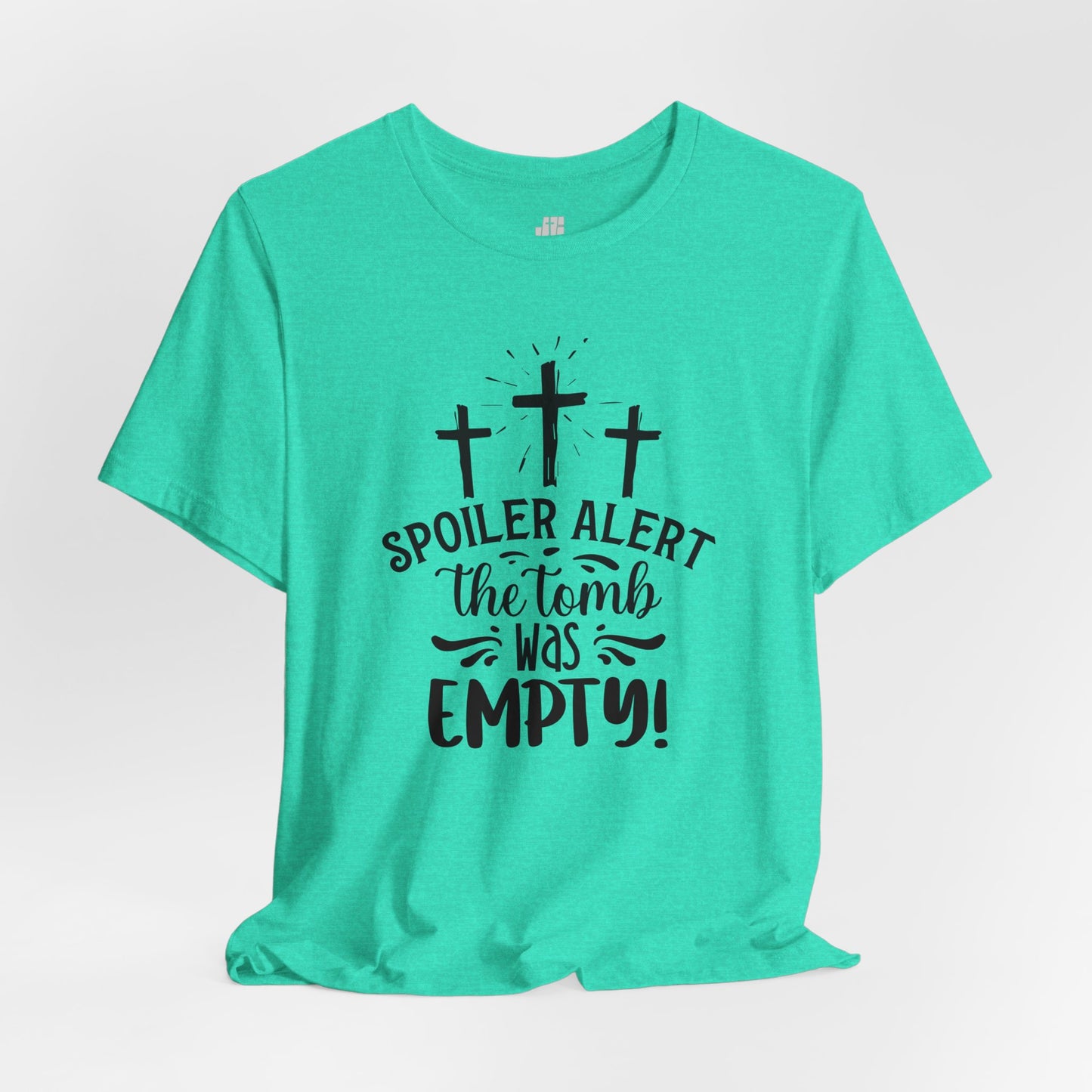 Spoiler Alert The Tomb Was Empty Christian Soft Cotton Tee - Easter Shirt