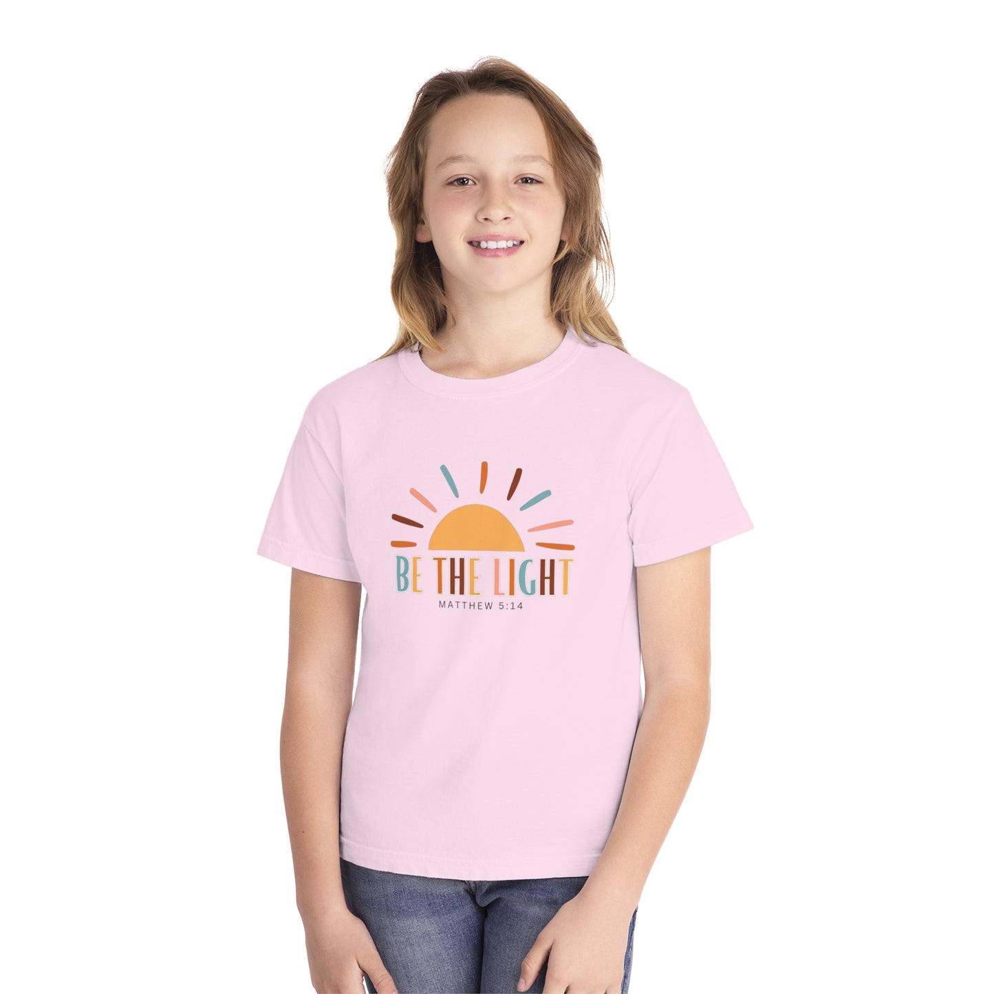 Be the Light Comfort Colors Youth Shirt