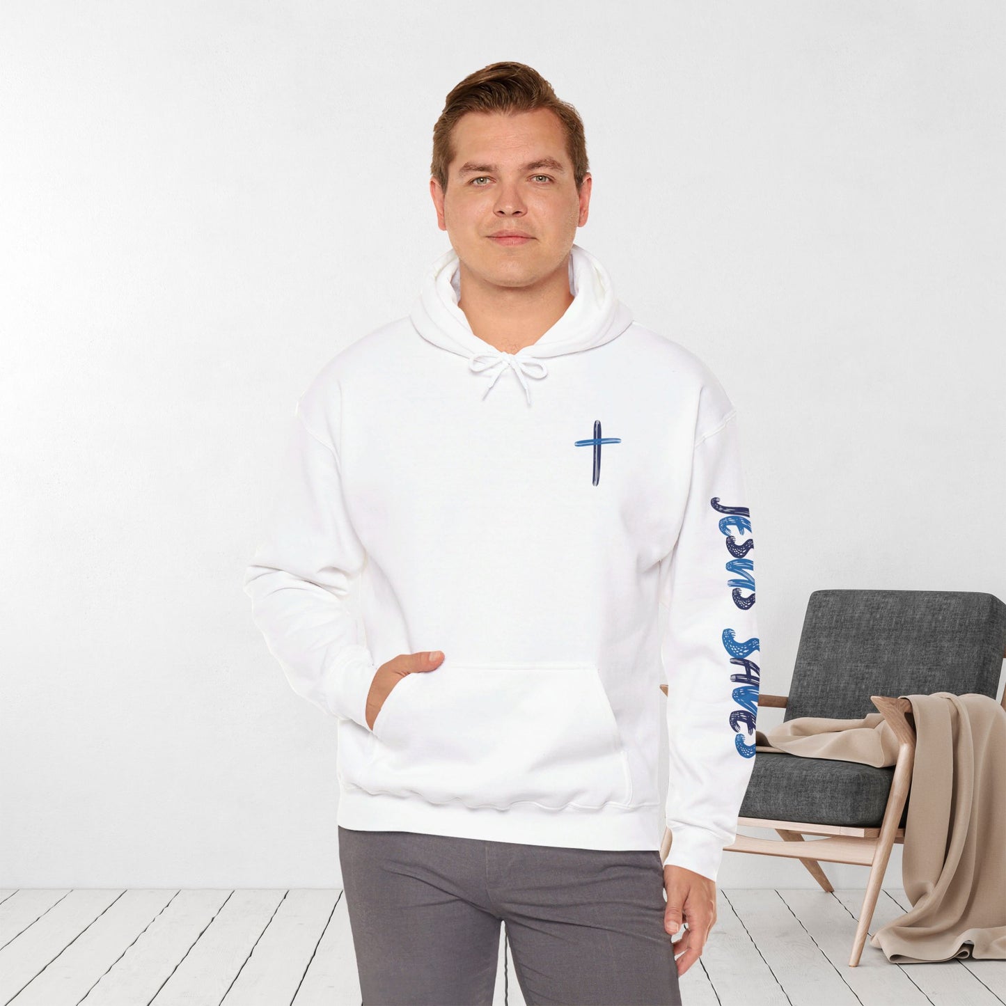 Trendy Jesus Saves Hoodie