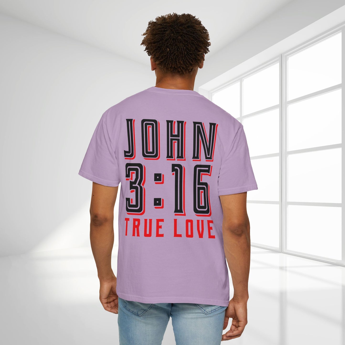 Comfort Colors John 3:16 Shirt