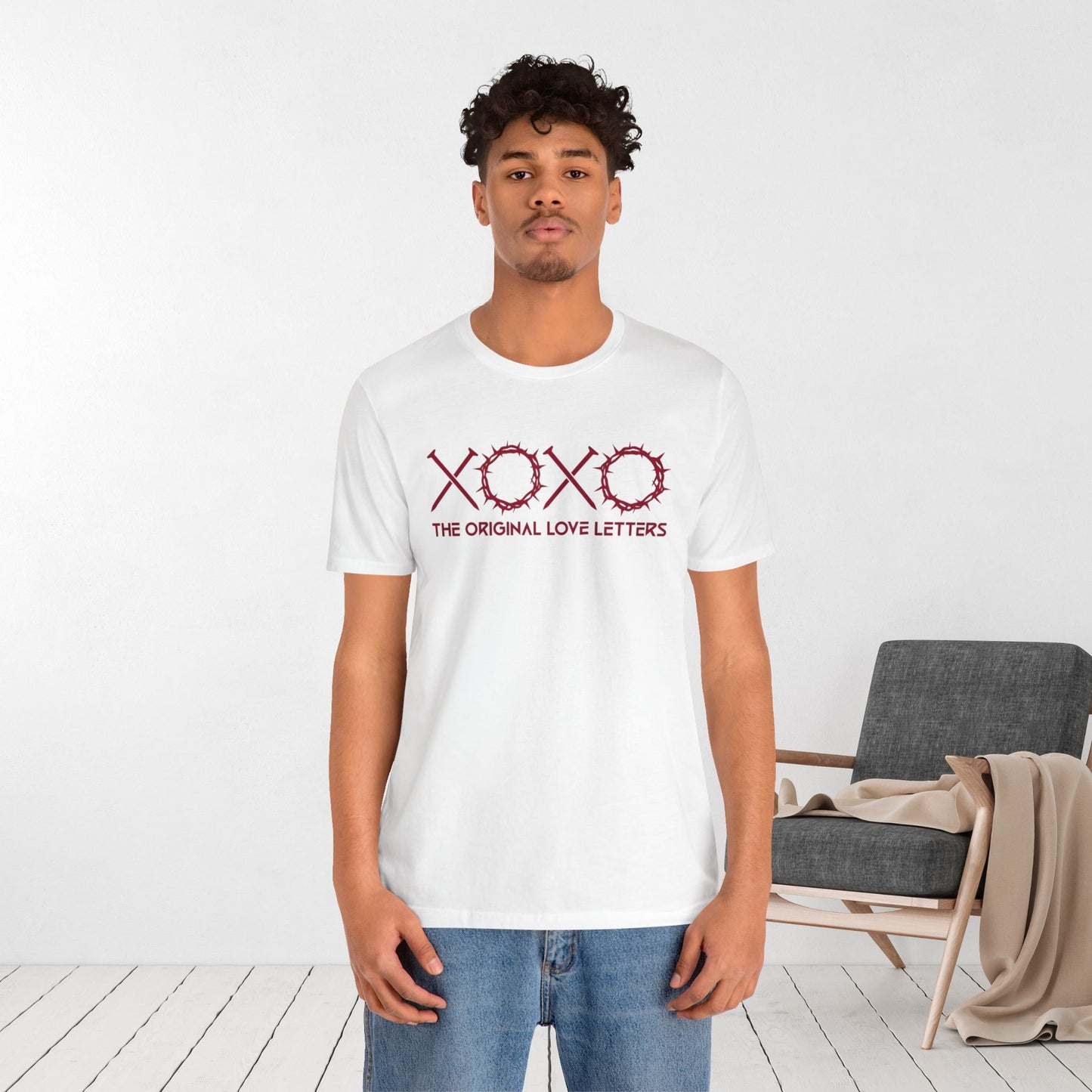 XOXO The Original Love Letters Soft Cotton Tee