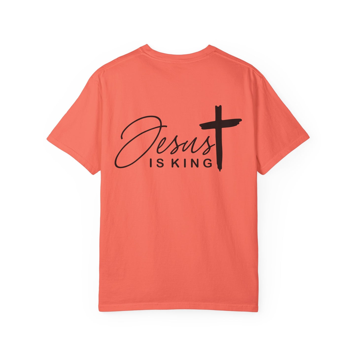 Comfort Colors Jesus is King Christian Tee